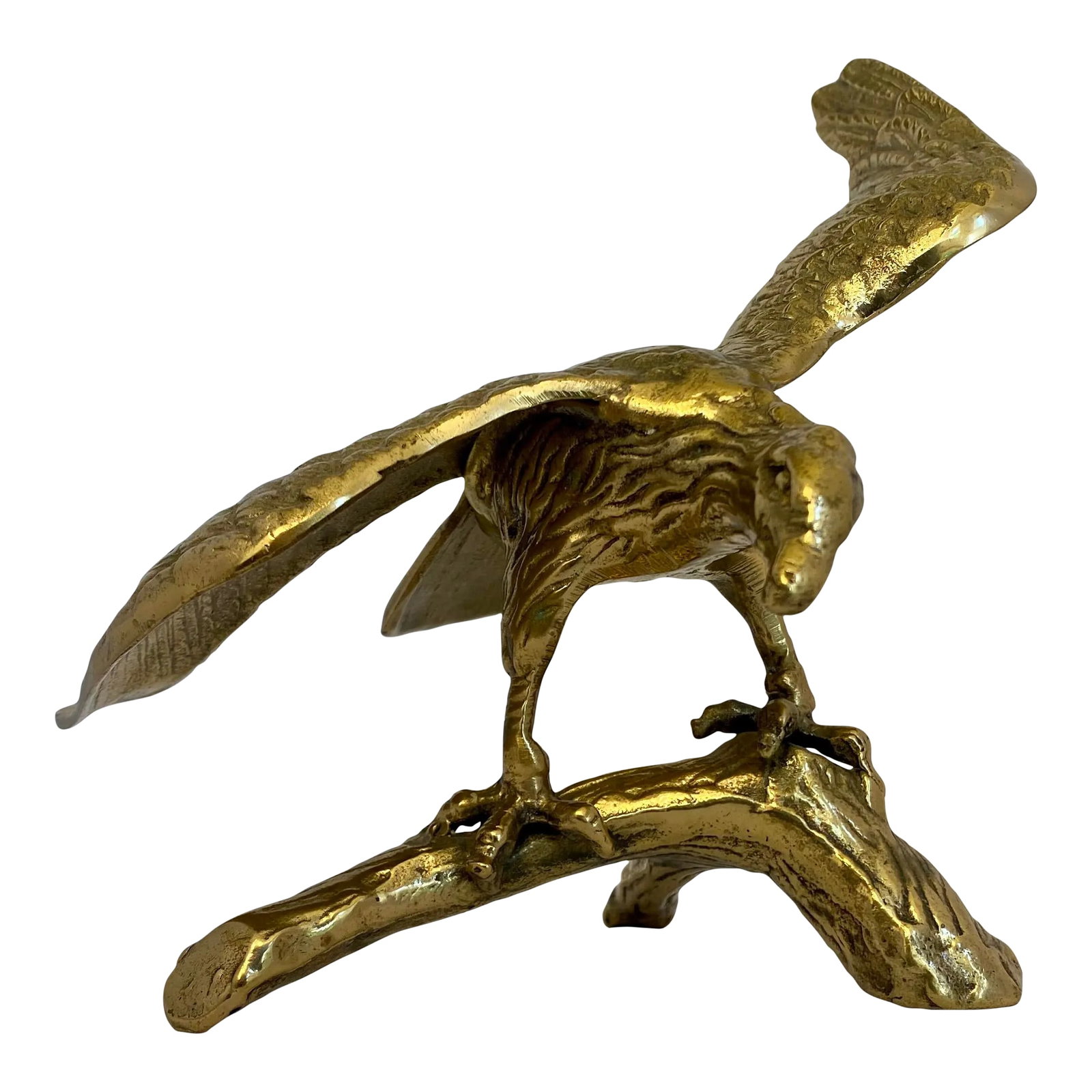 Brass Eagle Small Sculpture (1 of 5)
