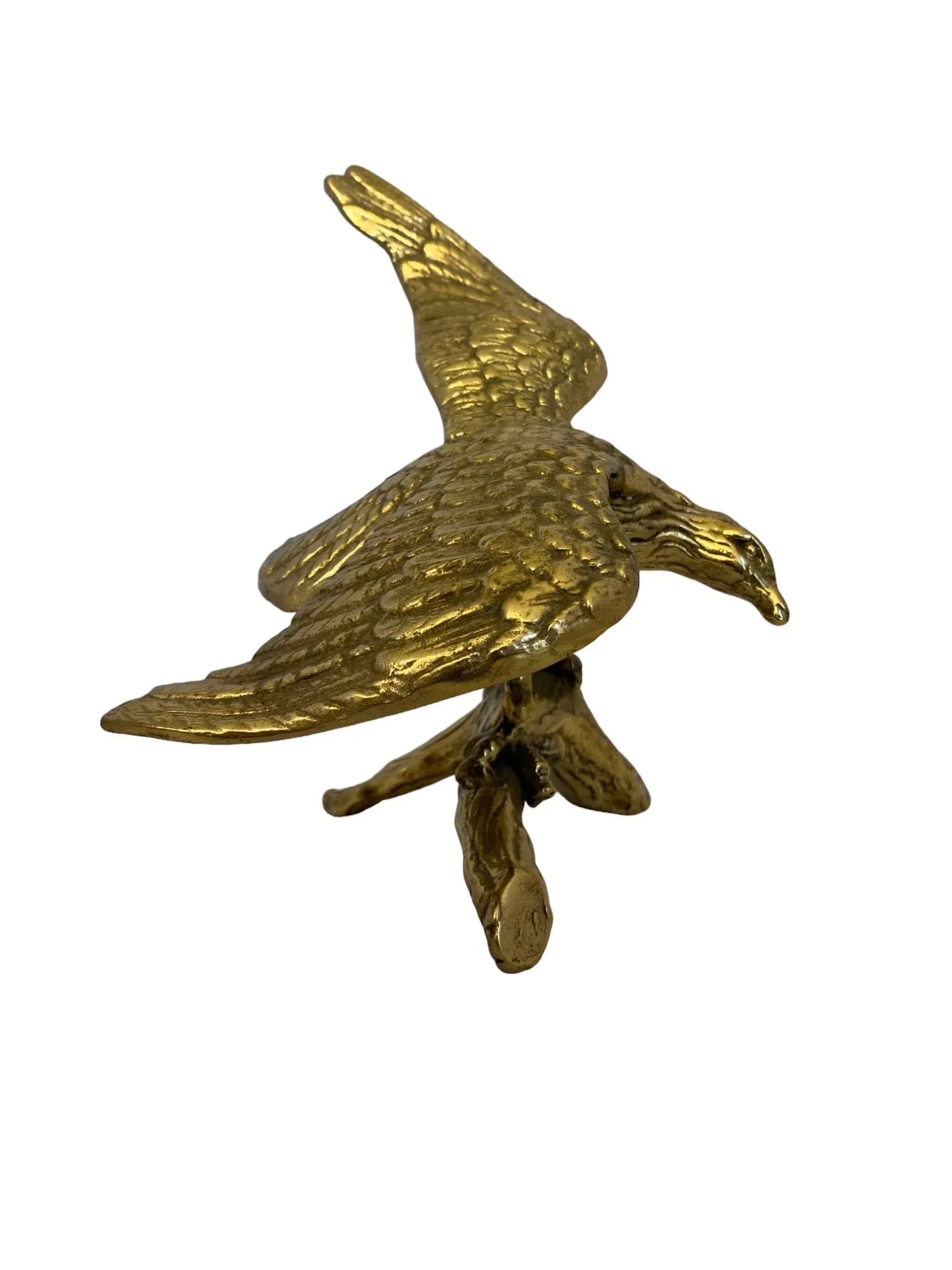 Brass Eagle Small Sculpture - 2