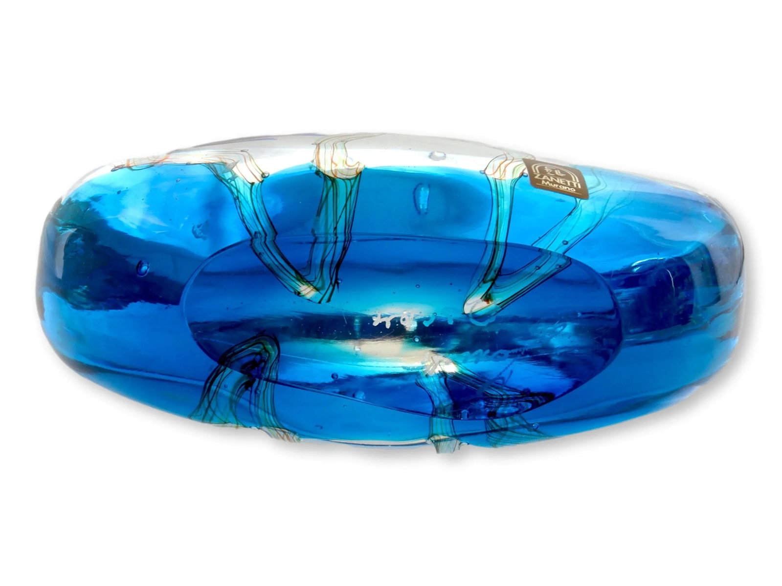 Licio Zantti Signed Murano Glass Fishbowl - 3