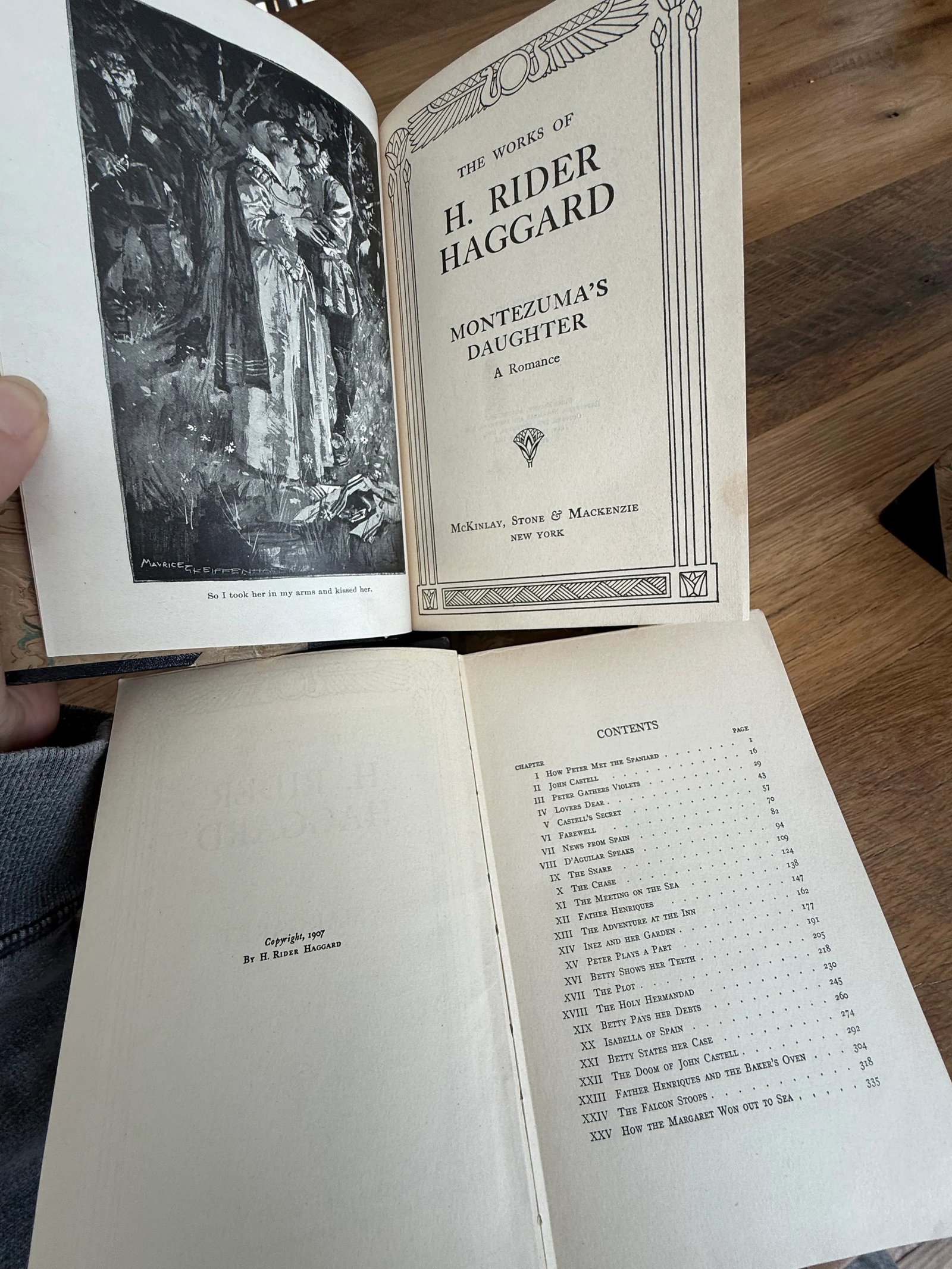 Antique Hardcover Books-Set of 11 the Works of H Rider Haggard - 2