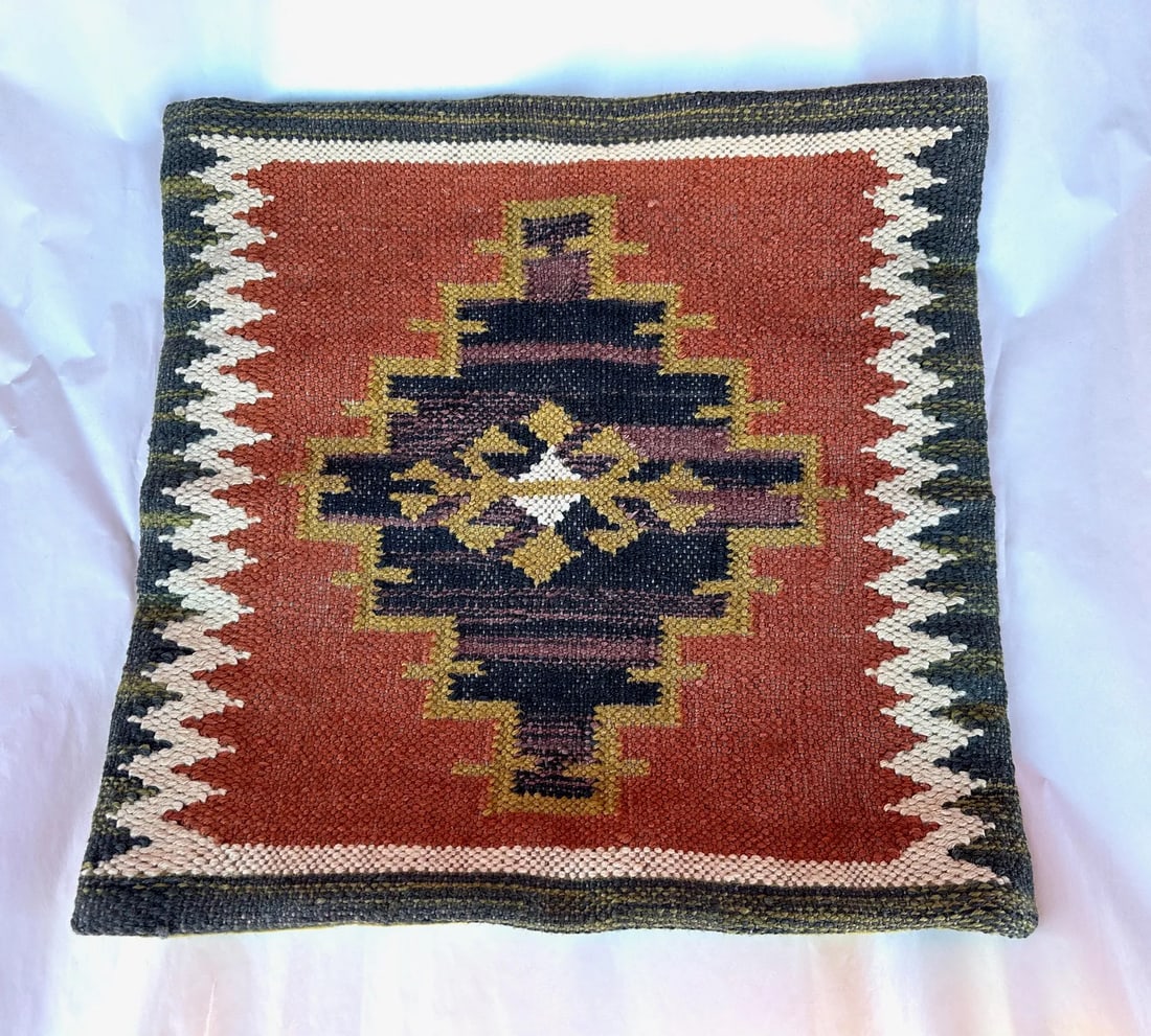 Handmade Kilim Pillow Covers-A Pair - 4