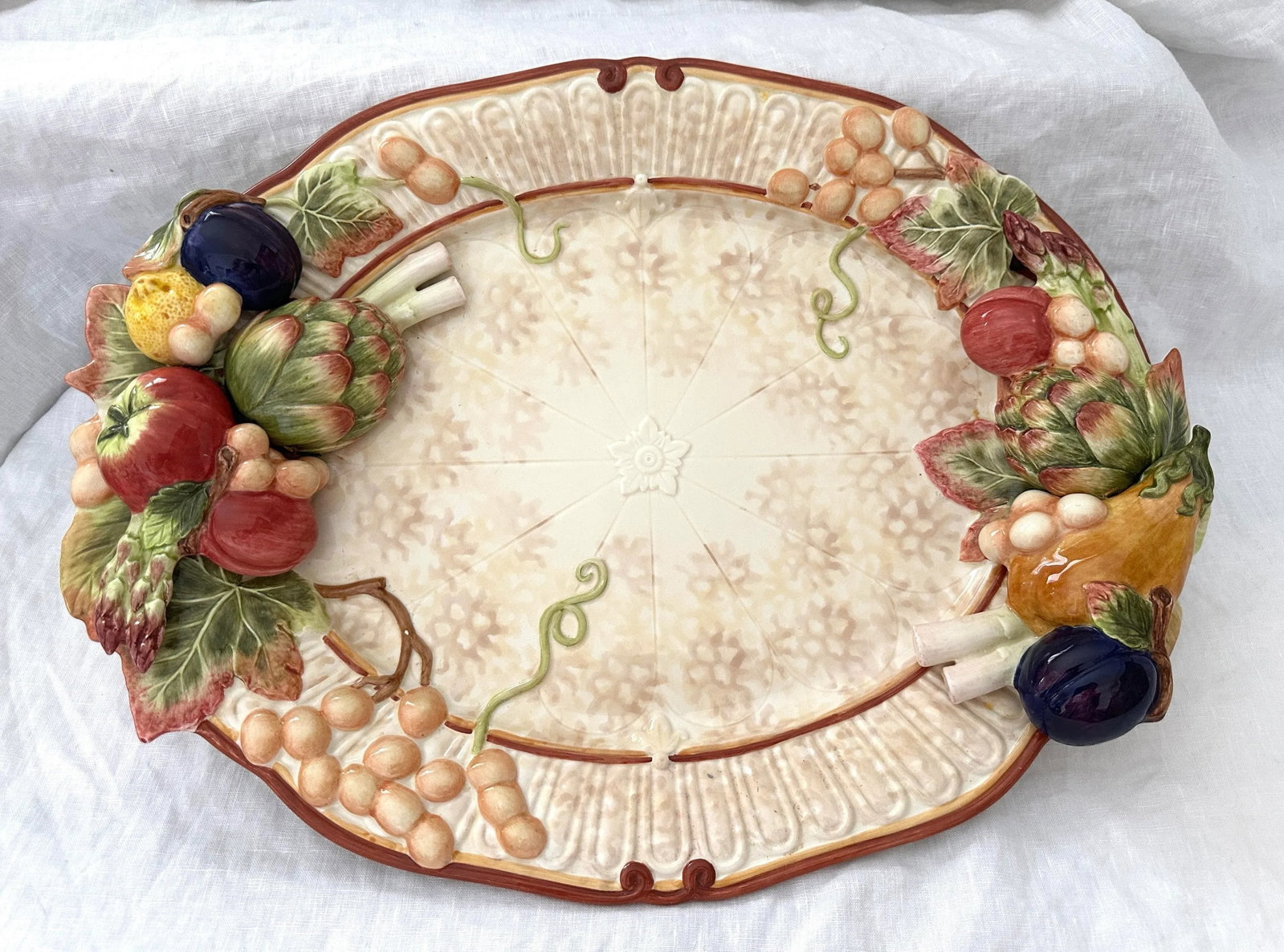 Fitz & Floyd Classics "Venetian Romance" Platter - 3