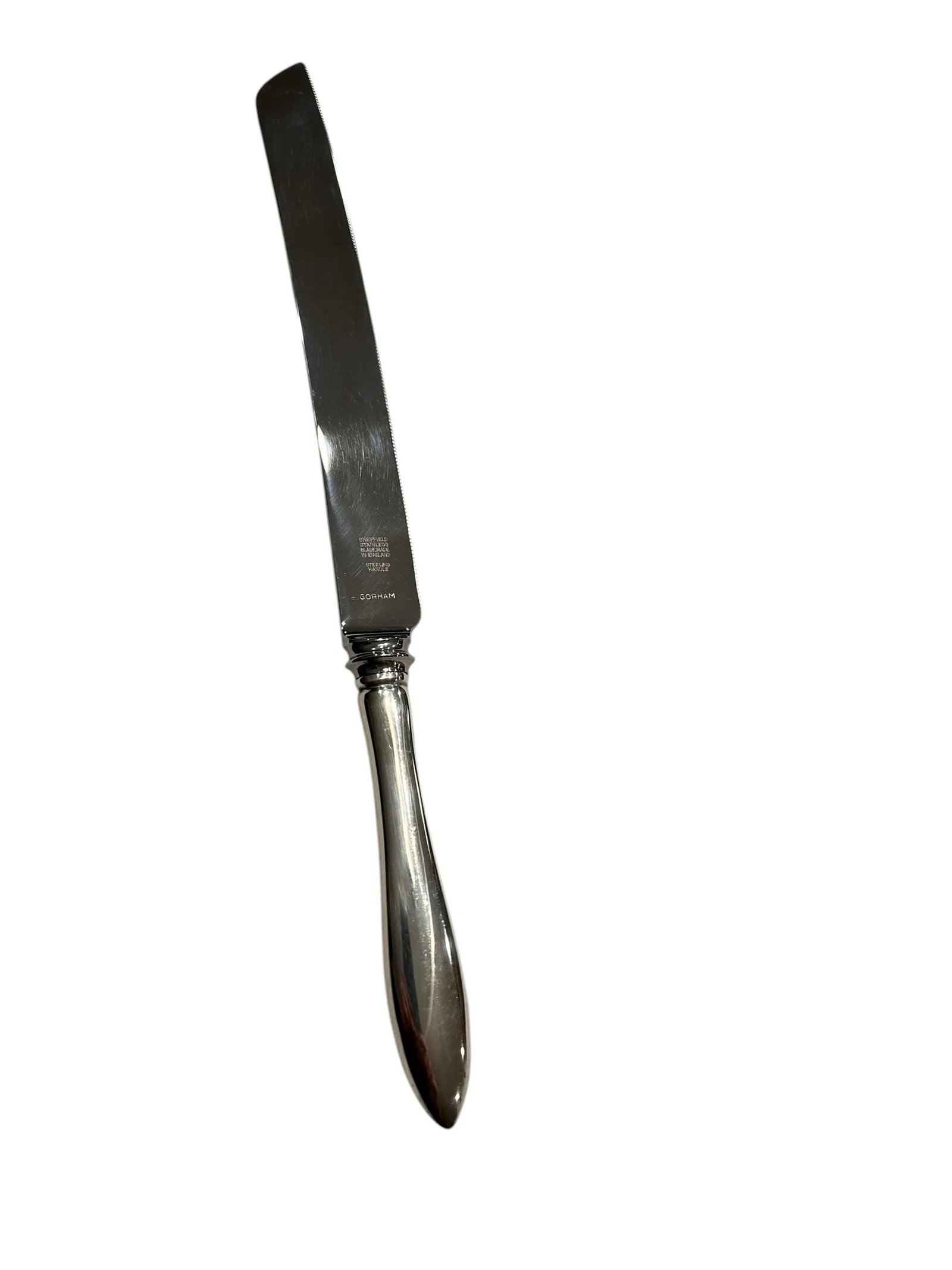 1960s Sterling Gorham Wedding Cake Knife - 7