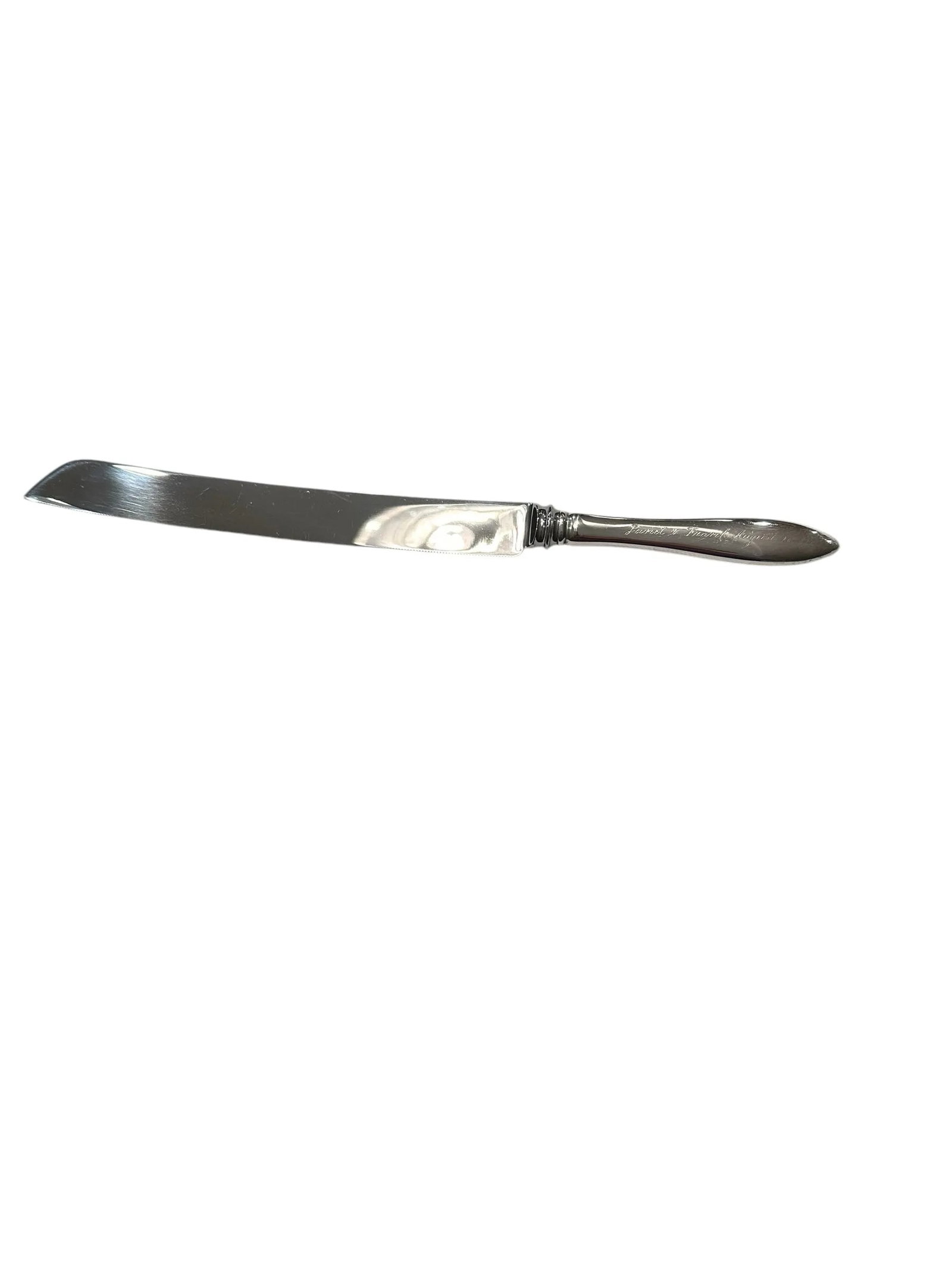 1960s Sterling Gorham Wedding Cake Knife - 9