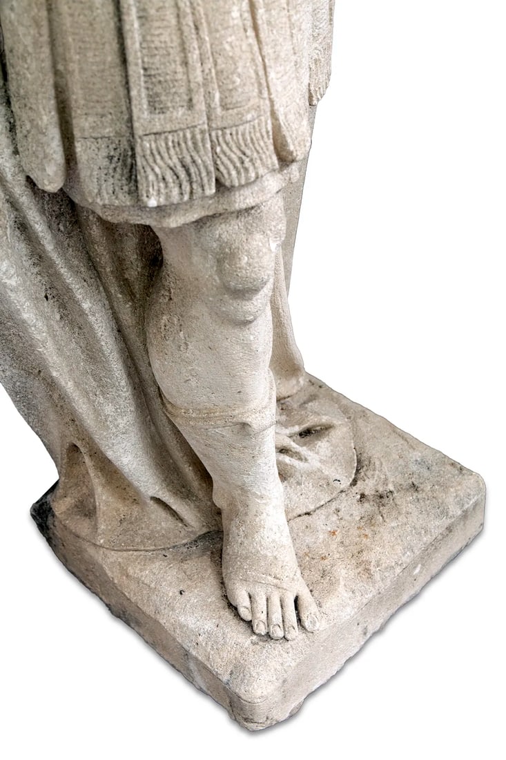 Antique Italian Limestone Garden Statue - 10