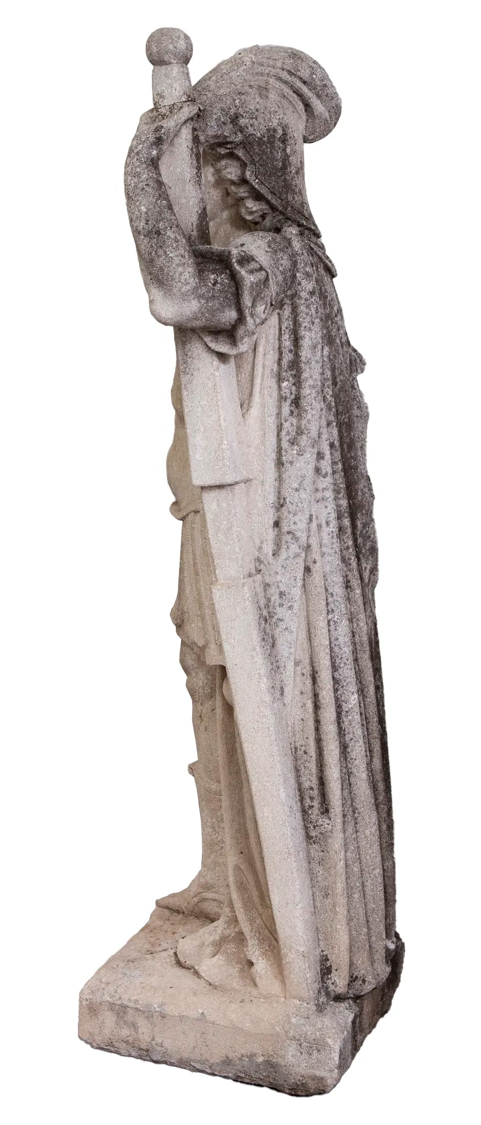 Antique Italian Limestone Garden Statue - 5