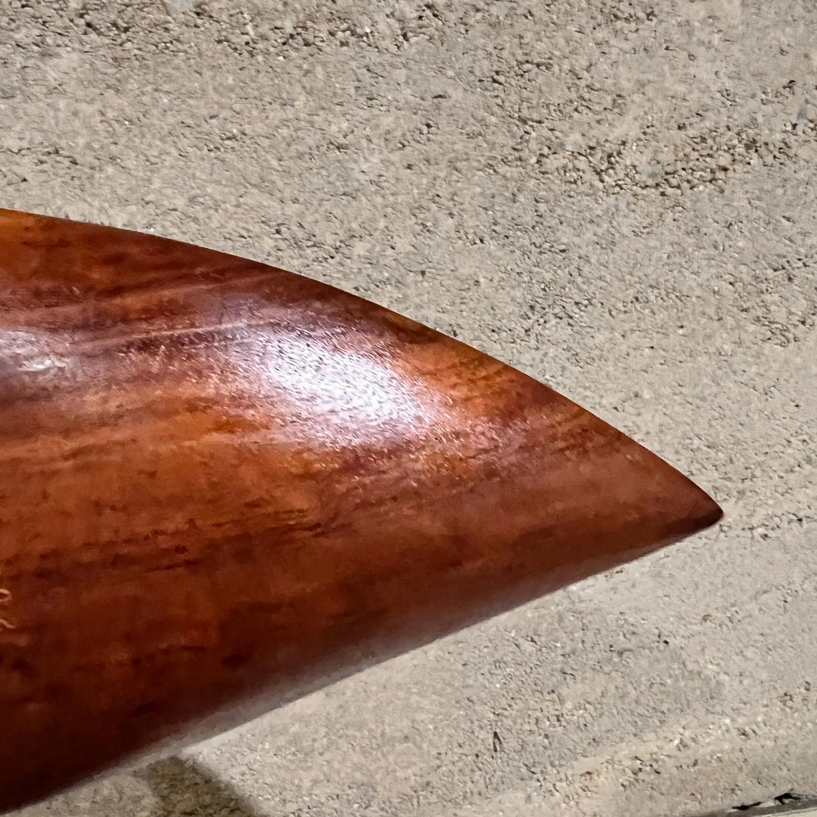 1970s Haitian Tropical Mahogany Sculptural Tray - 11