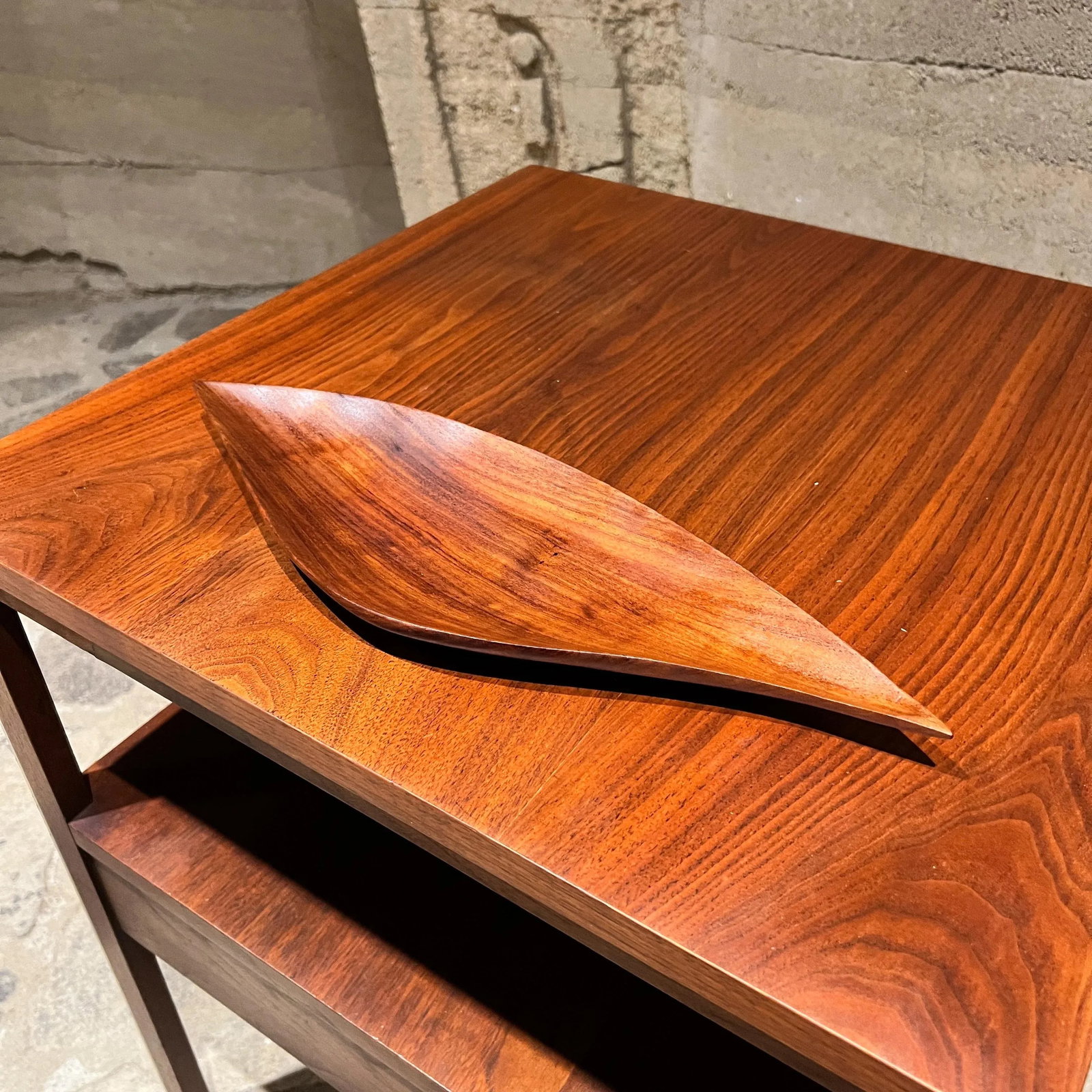 1970s Haitian Tropical Mahogany Sculptural Tray - 2