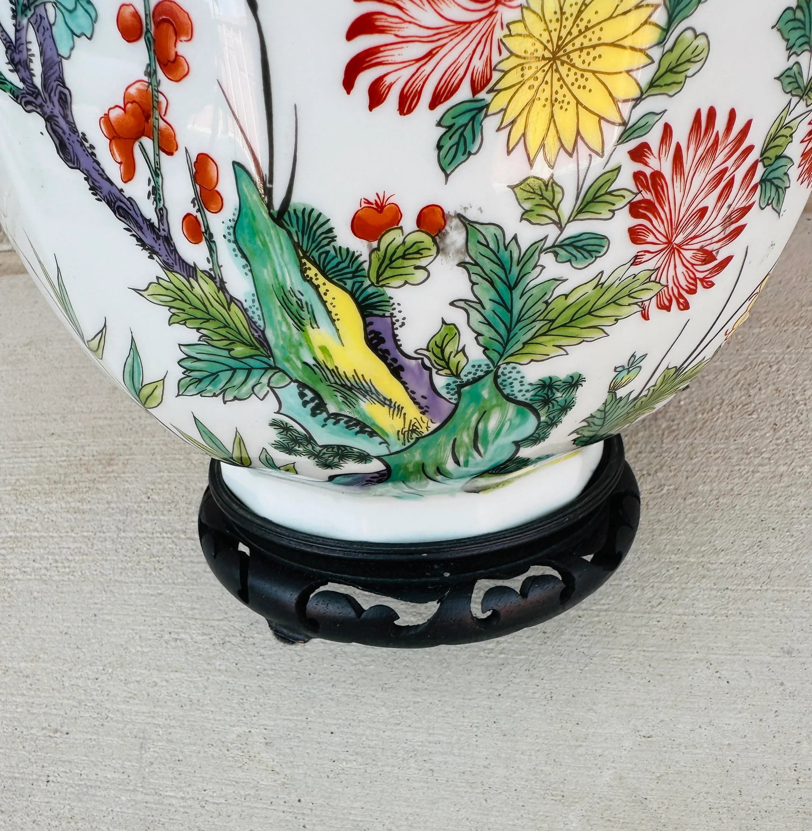 Vintage Chinoiserie Table Lamp - 3