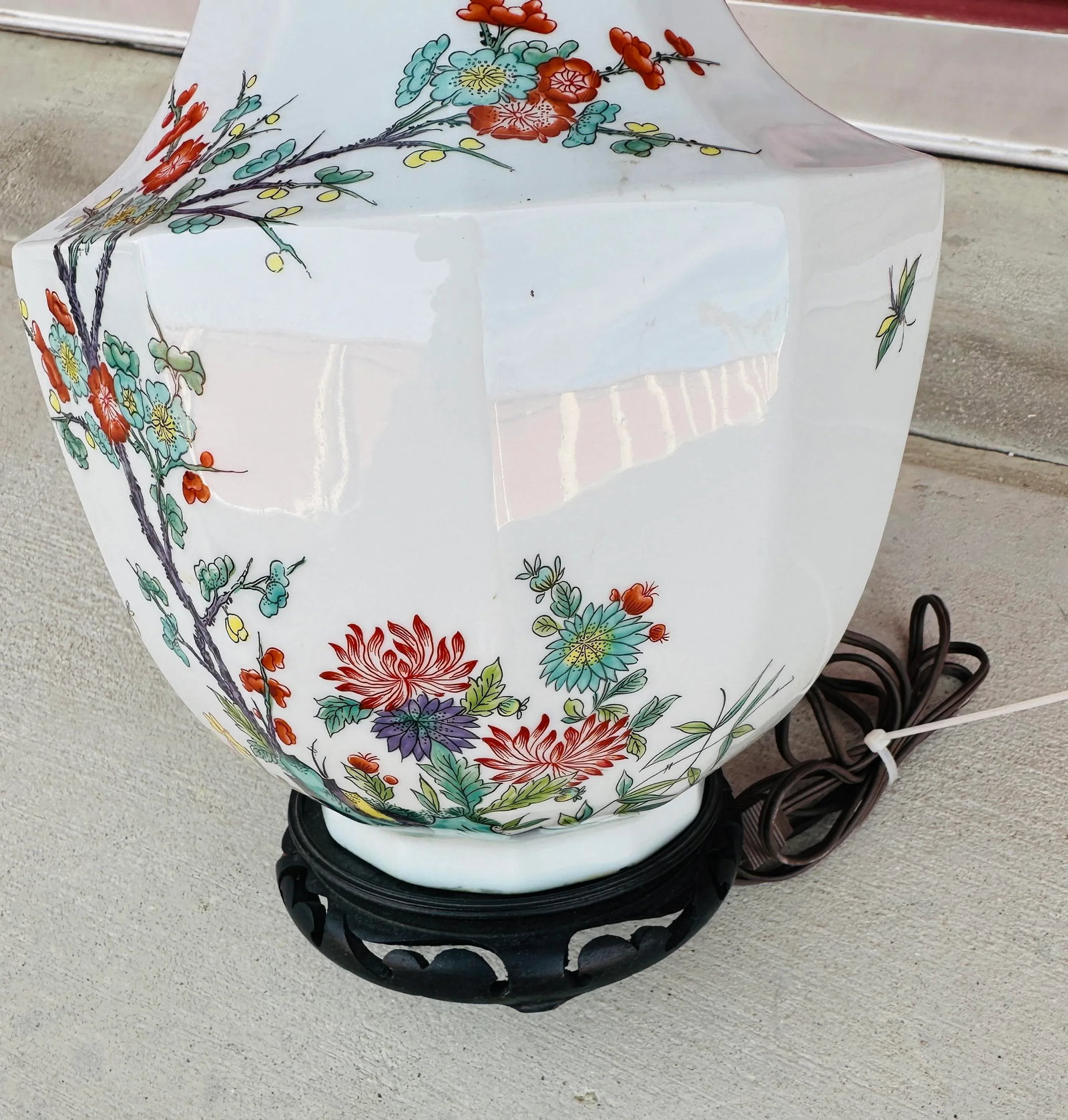Vintage Chinoiserie Table Lamp - 4