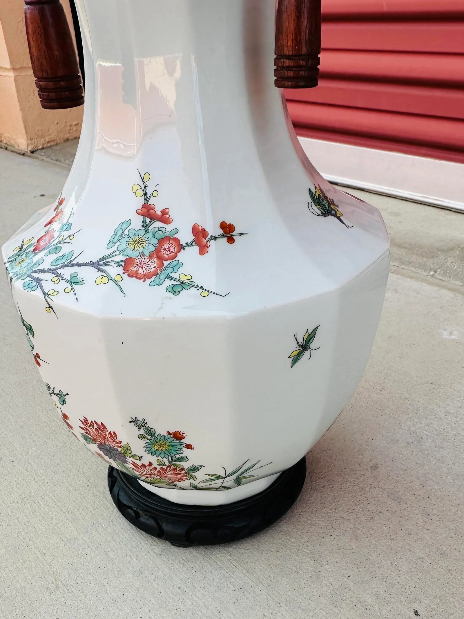 Vintage Chinoiserie Table Lamp - 8