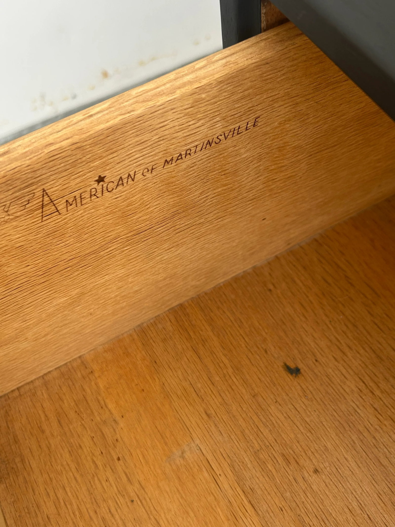 Vintage American of Martinsville Nightstand Very Rare - 5