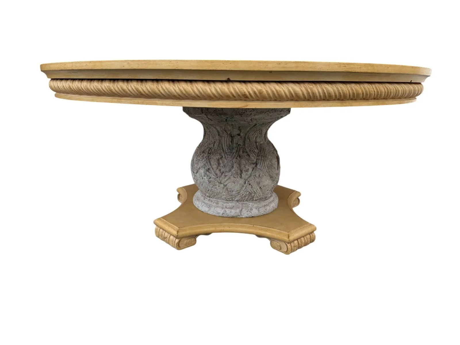 Century Furniture Company Round Neoclassical Cocktail Table - 3