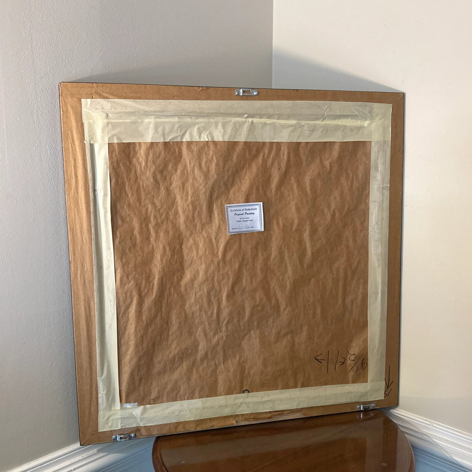 1970s Abstract Peter Keil Original Framed Painting - 8