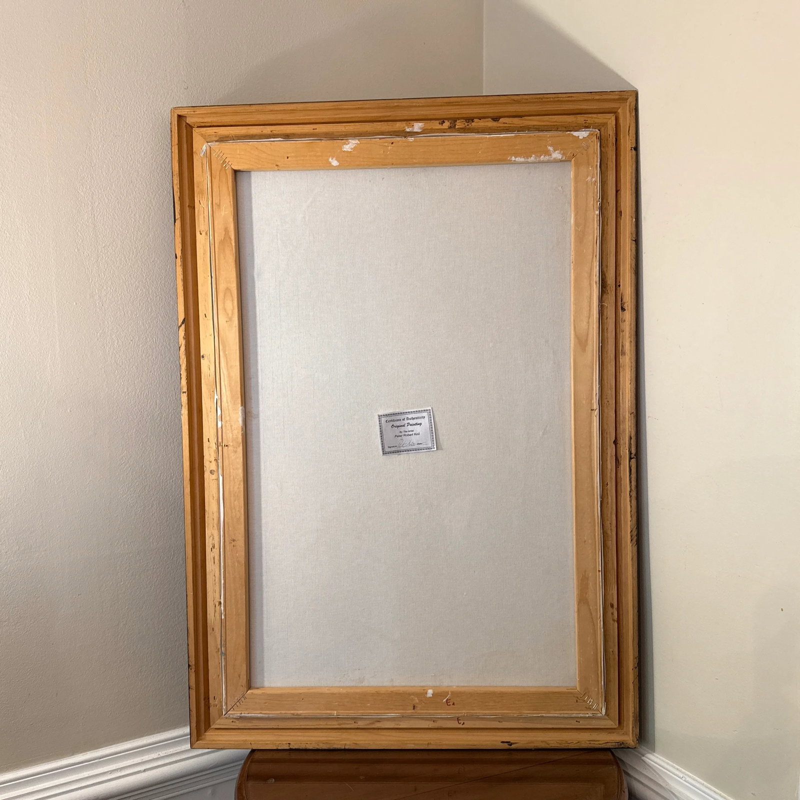 Vintage Abstract Painting by Peter Keil, Framed - 11