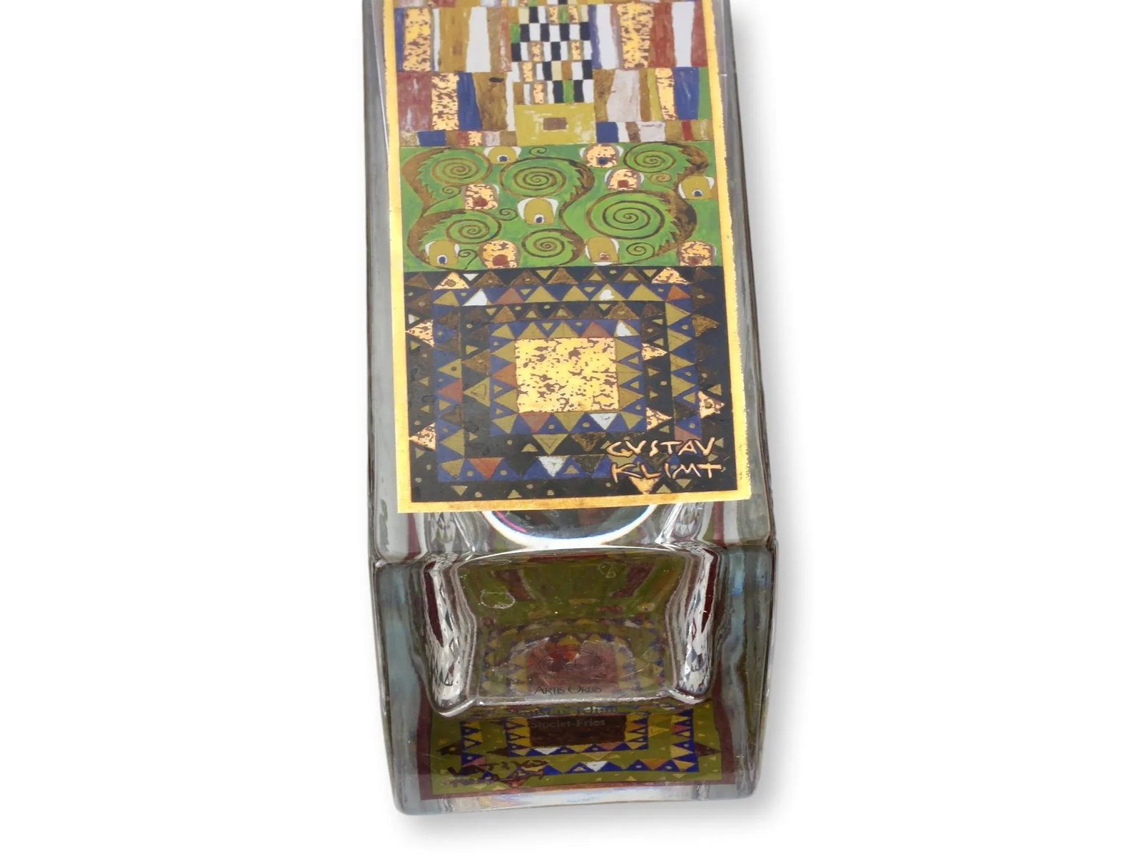 Gustav Klimt's "Stoclet Frieze" 15" Vase - 2