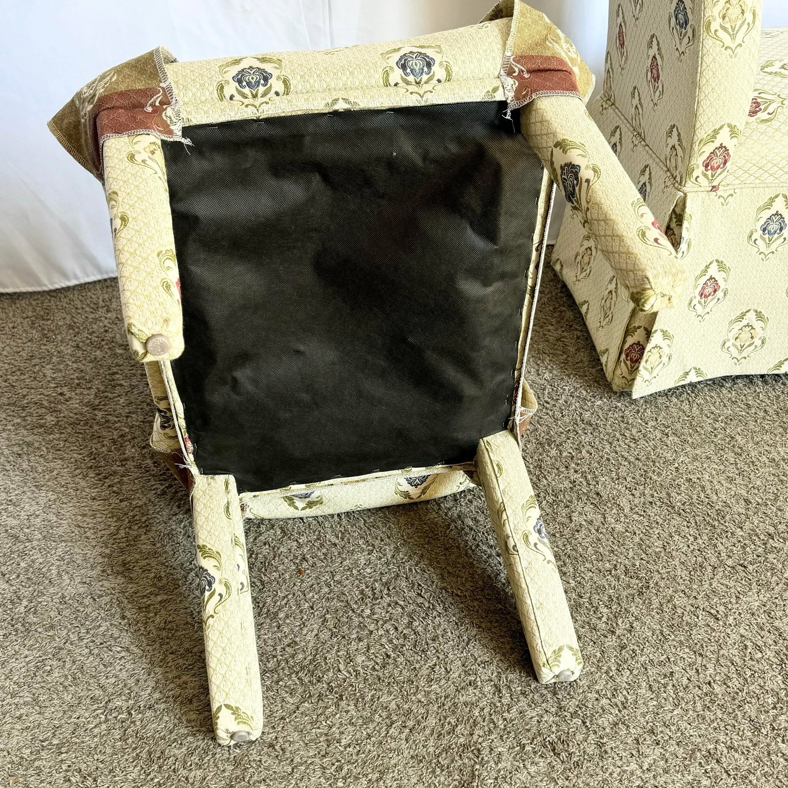 Vintage Regency Skirted Dining Chairs - Set of 4 - 9