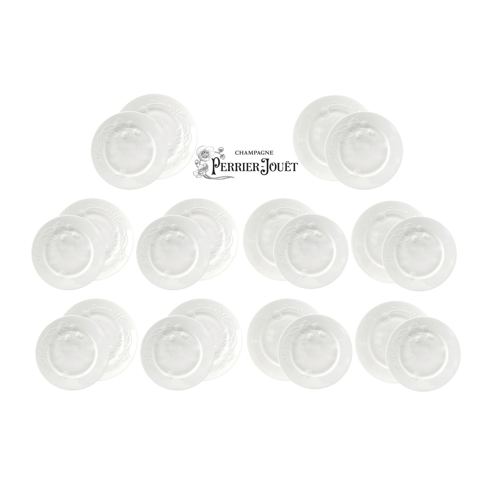 Perrier-Jouet Limoges Dinnerware, 22 pcs - 2