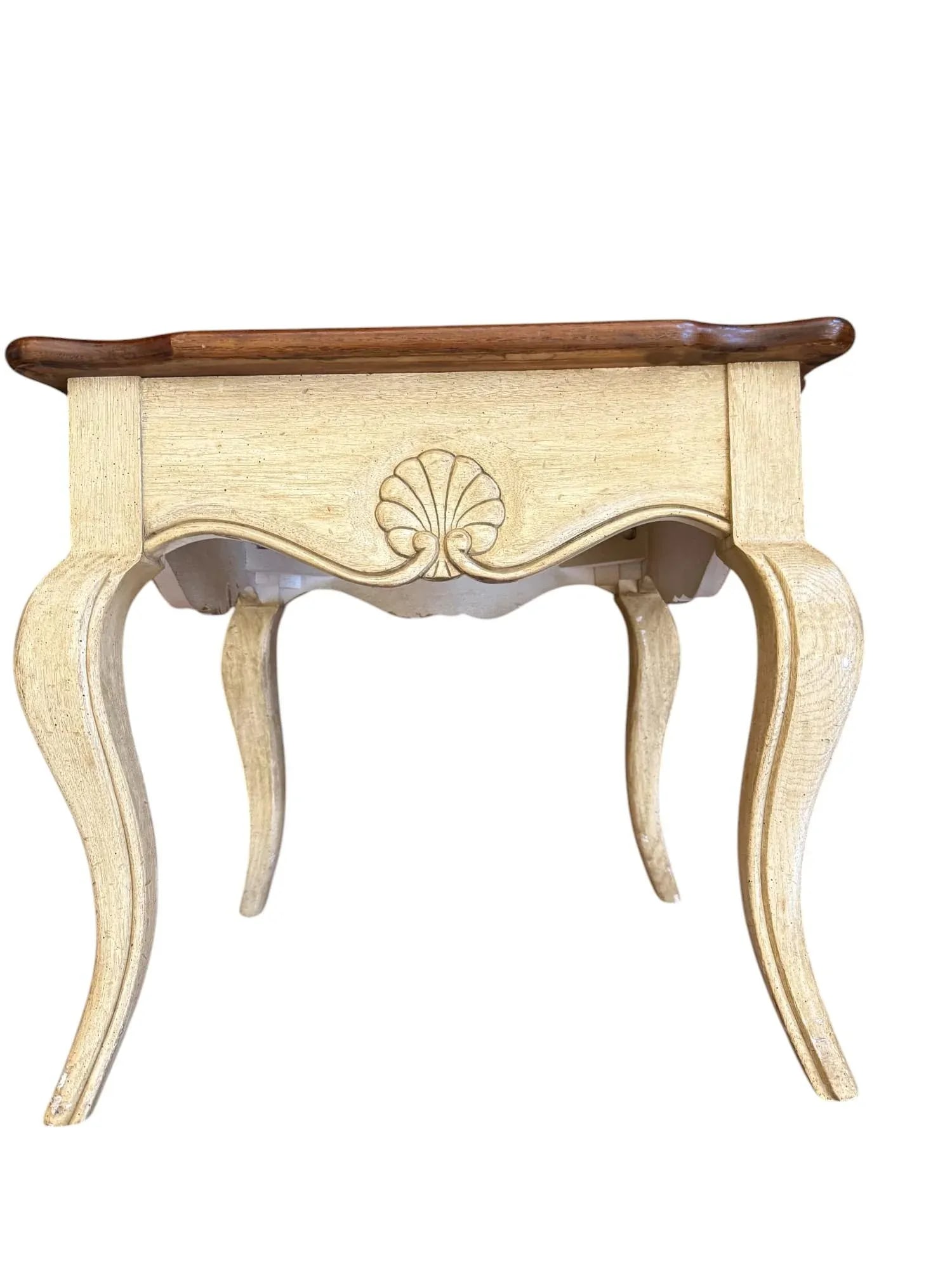 Hekman French Glass Top Side Table - 6