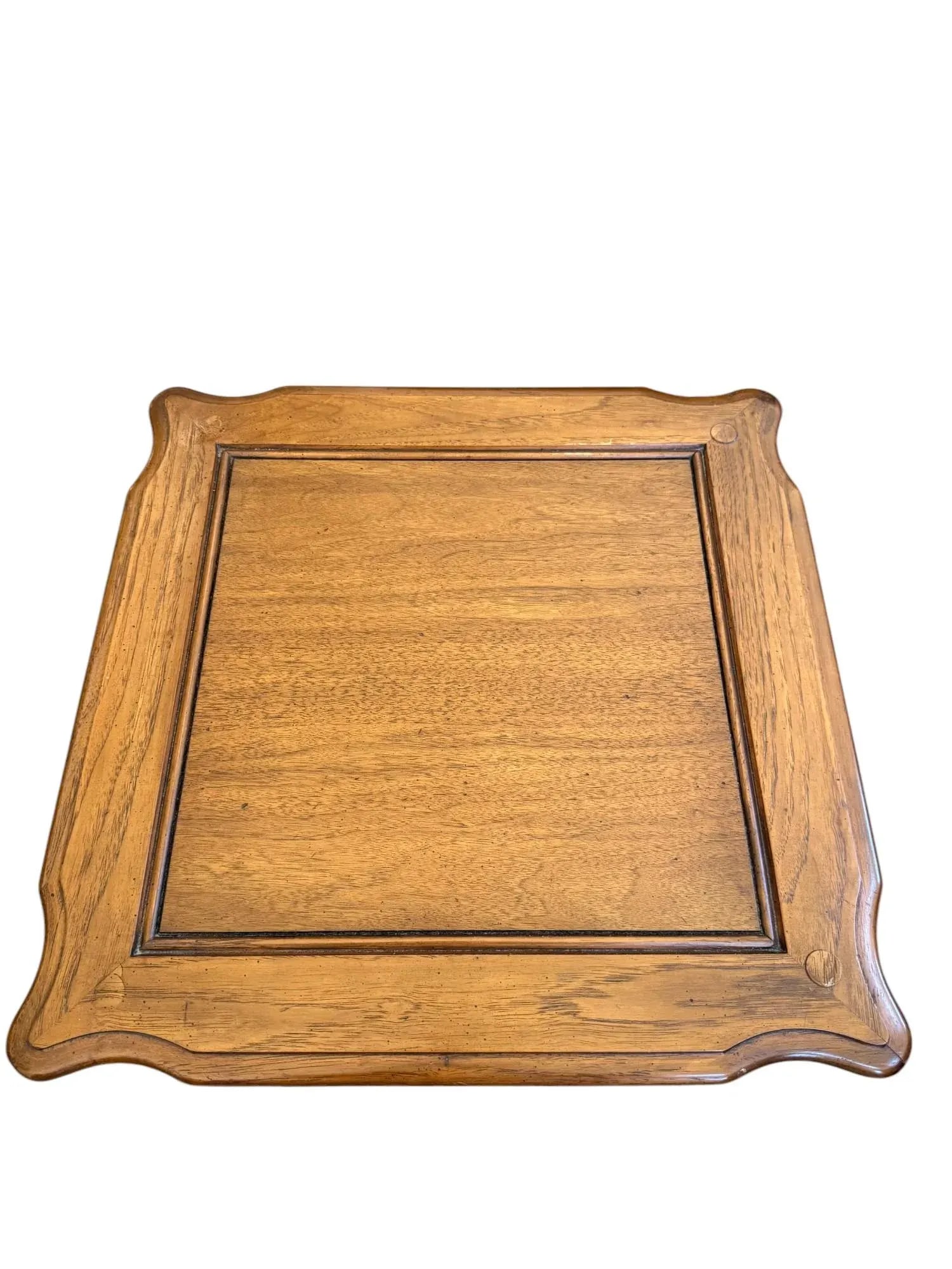 Hekman French Glass Top Side Table - 7