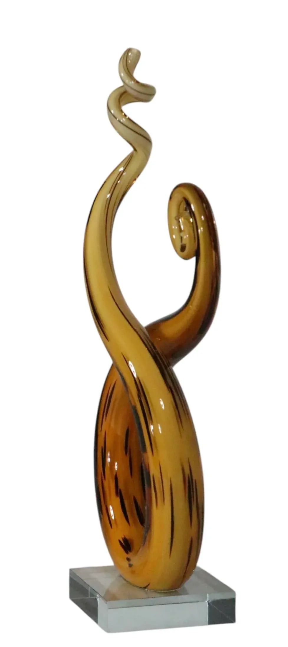 Late 20th Century Postmodern Murano Style Art Glass Sculpture - 2