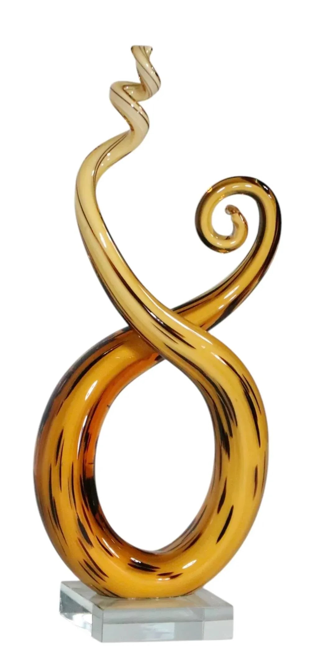 Late 20th Century Postmodern Murano Style Art Glass Sculpture - 3