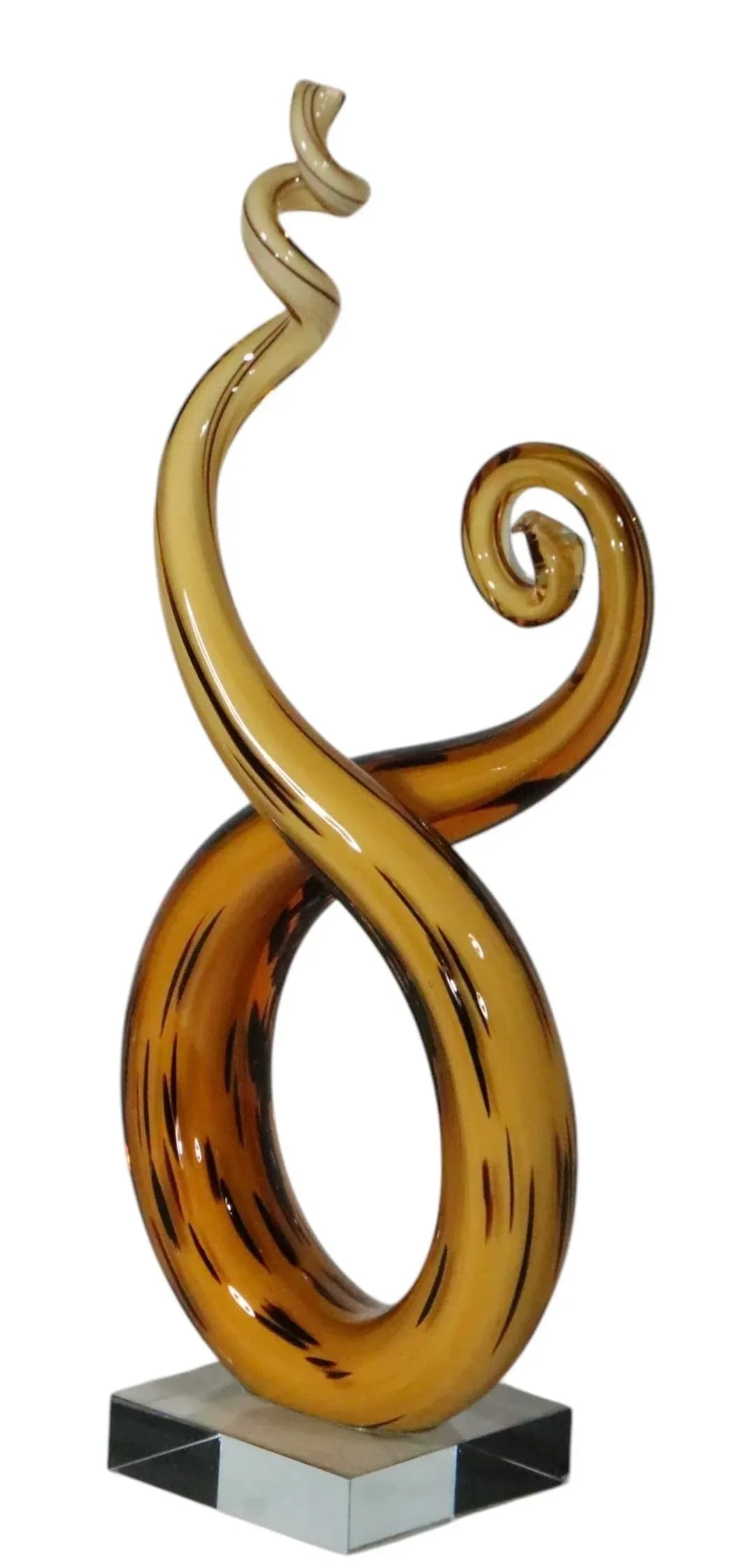 Late 20th Century Postmodern Murano Style Art Glass Sculpture - 5