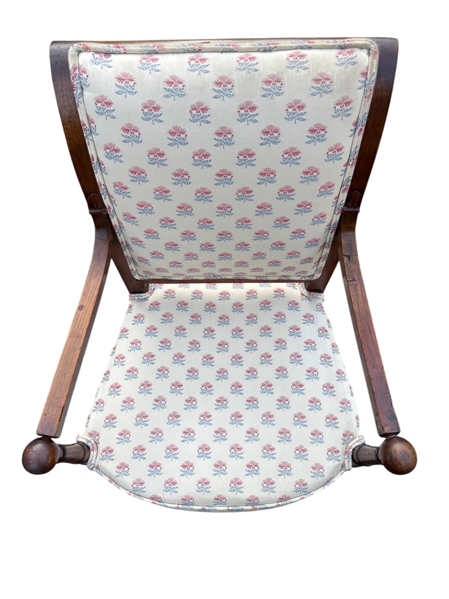 Early 19th Century Handcrafted Cherry Wood Side Chair - 7