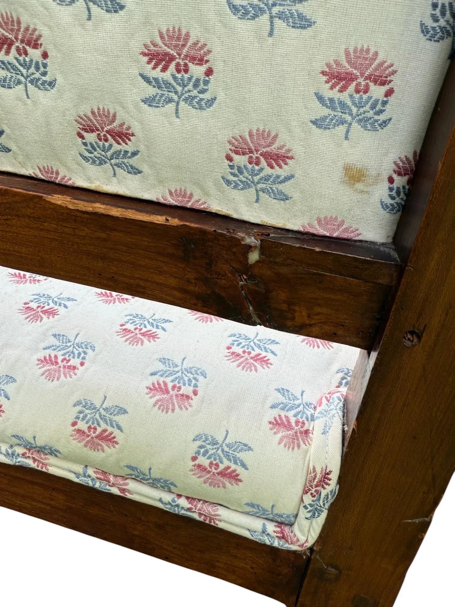 Early 19th Century Handcrafted Cherry Wood Side Chair - 9