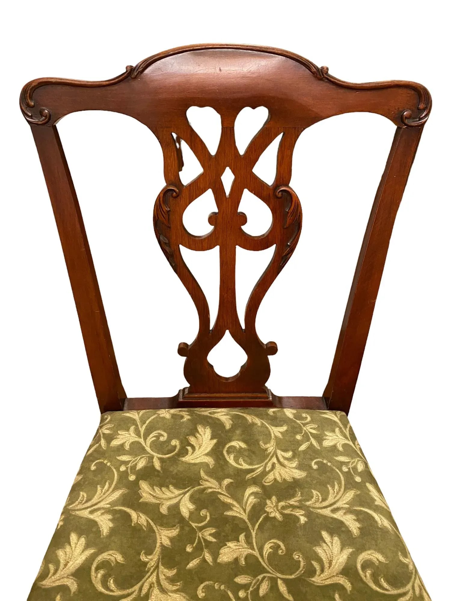 Mid 20th Century Pair of Clawfooted Dining Chairs - 5
