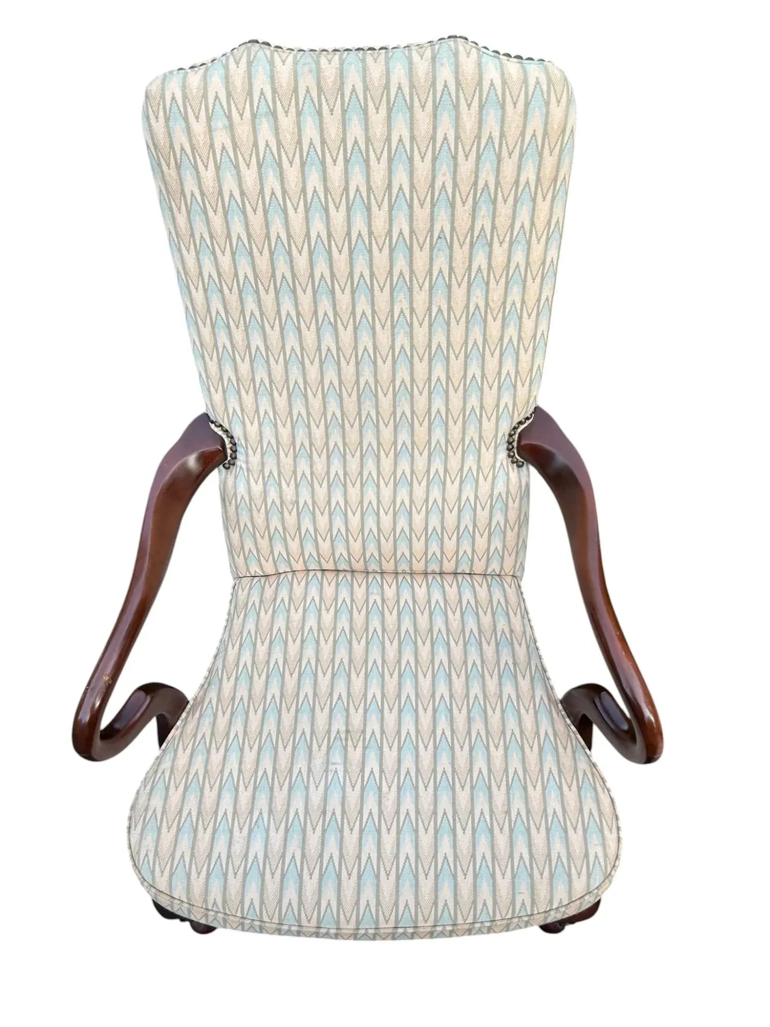 Late 20th Century Kimball Queen Anne Gooseneck Side Chair - A Pair - 5