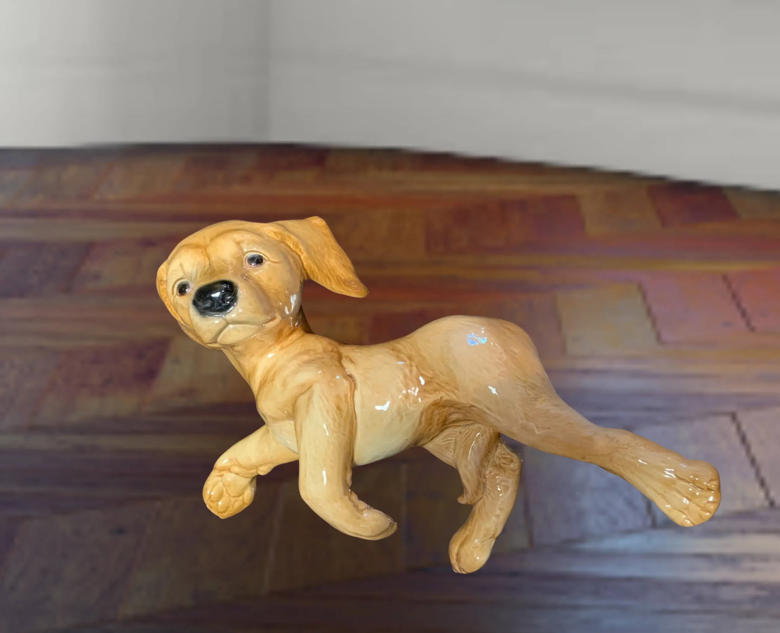 Large Goebel Porcelain Labrador Retriever Puppy - 12