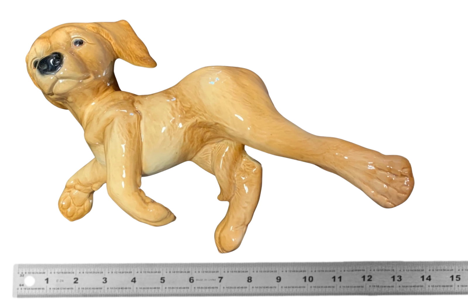 Large Goebel Porcelain Labrador Retriever Puppy - 17