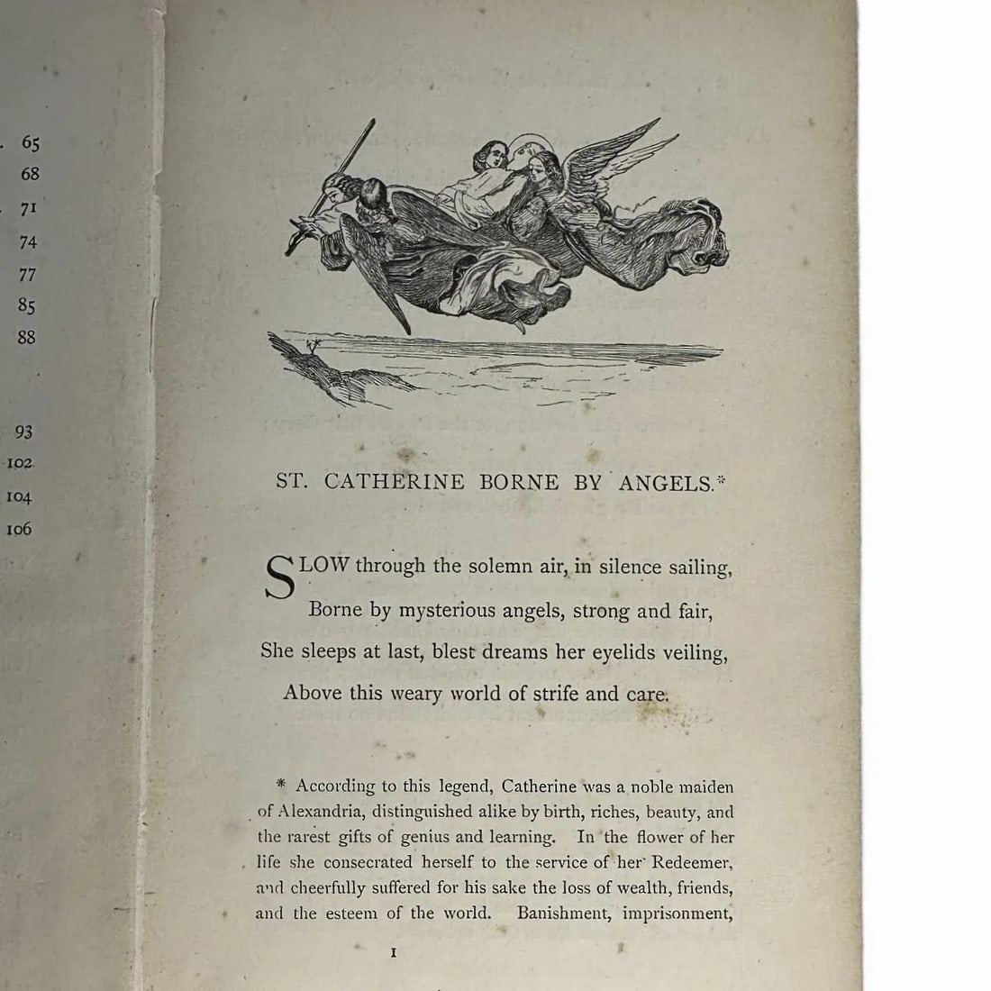 Antique 1867 Book "Mrs. Stowe's Religious Poems" 1st Edition - Author Signed - 11