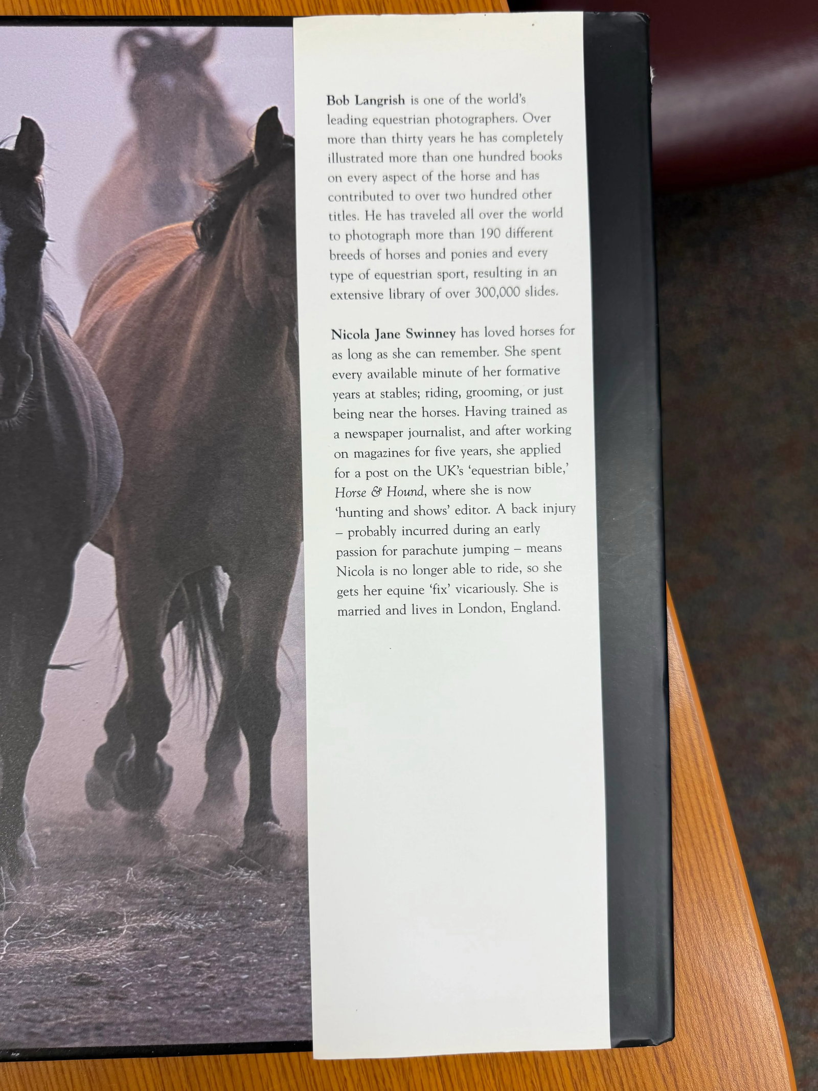 Spirit of the Horse Coffee Table Book Hardcover 2006 - 9