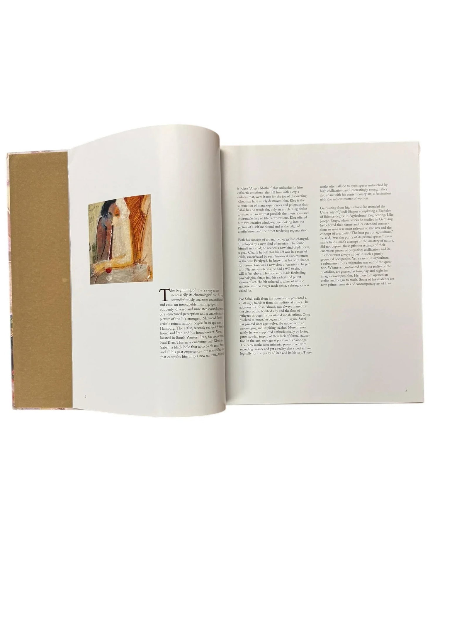 Artist Signed Sabzi Impressionist Hardcover Coffee Table Art Book - 10