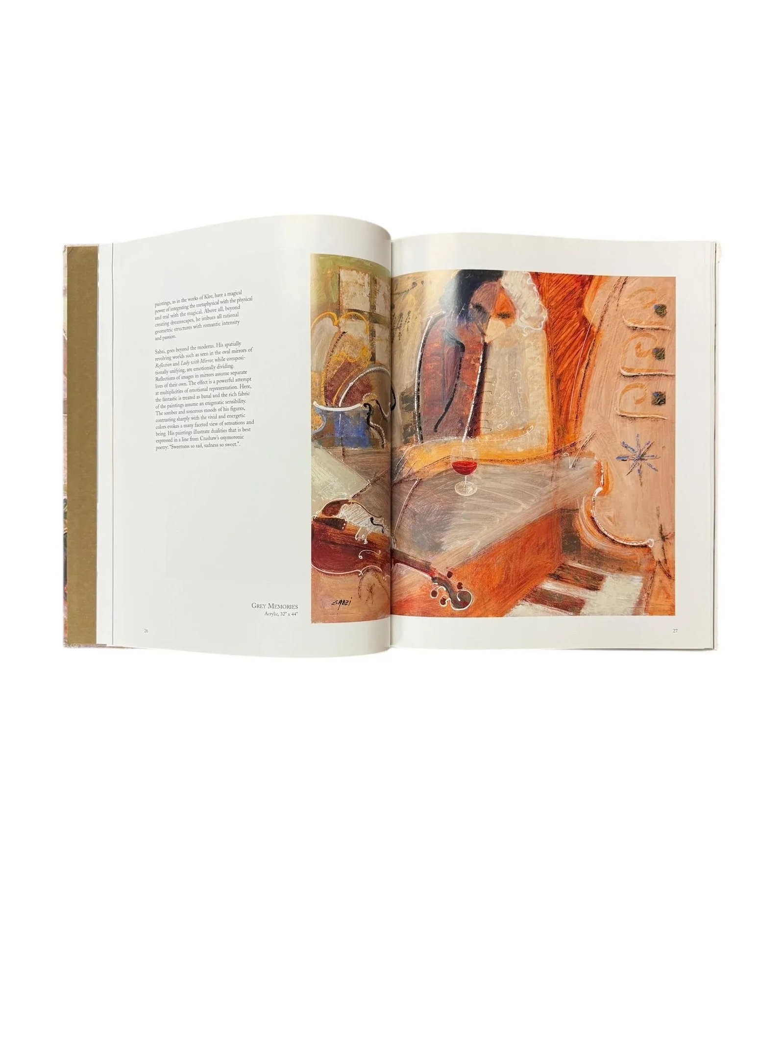 Artist Signed Sabzi Impressionist Hardcover Coffee Table Art Book - 8