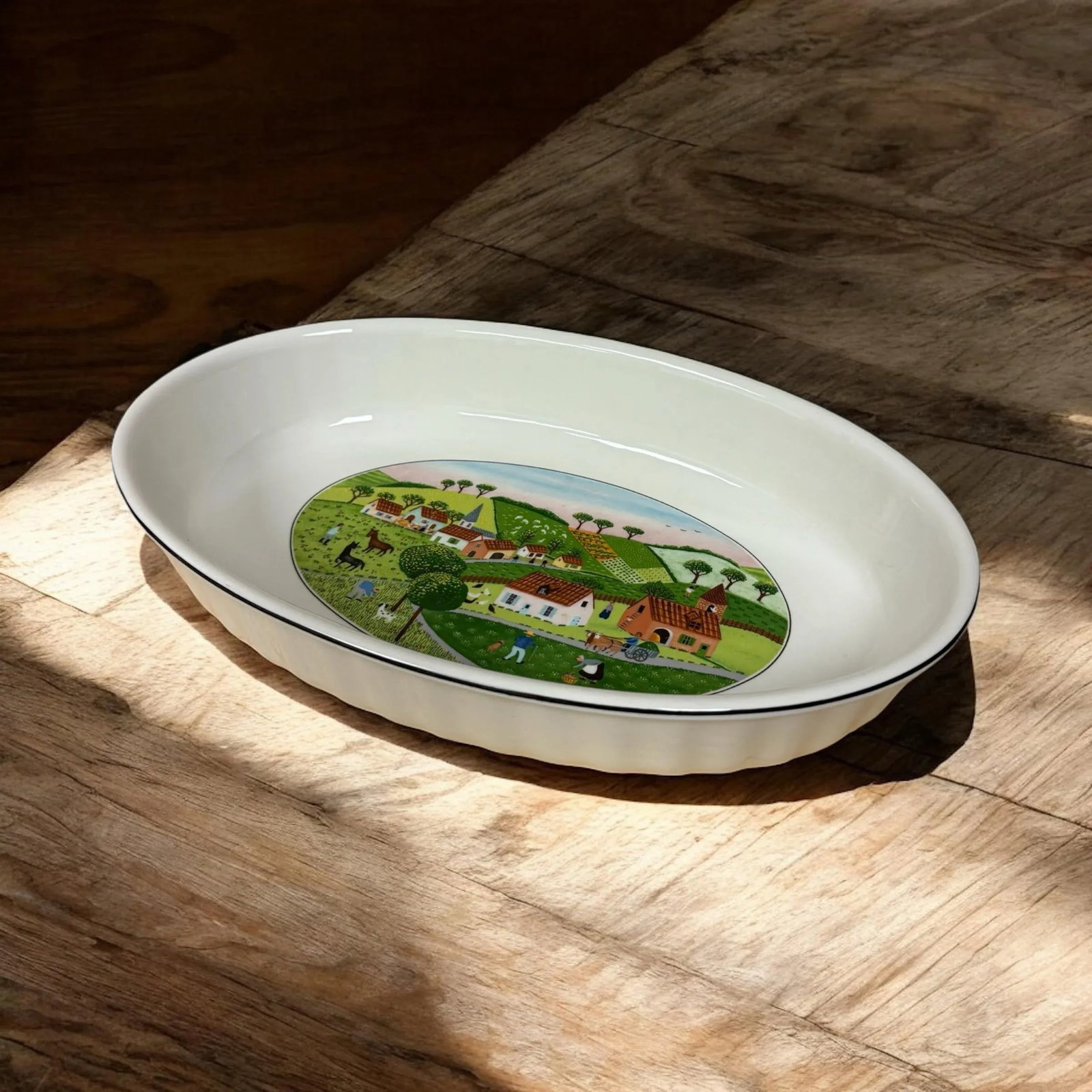 Villeroy & Boch Large Oval Casserole Porcelain Baker - 4