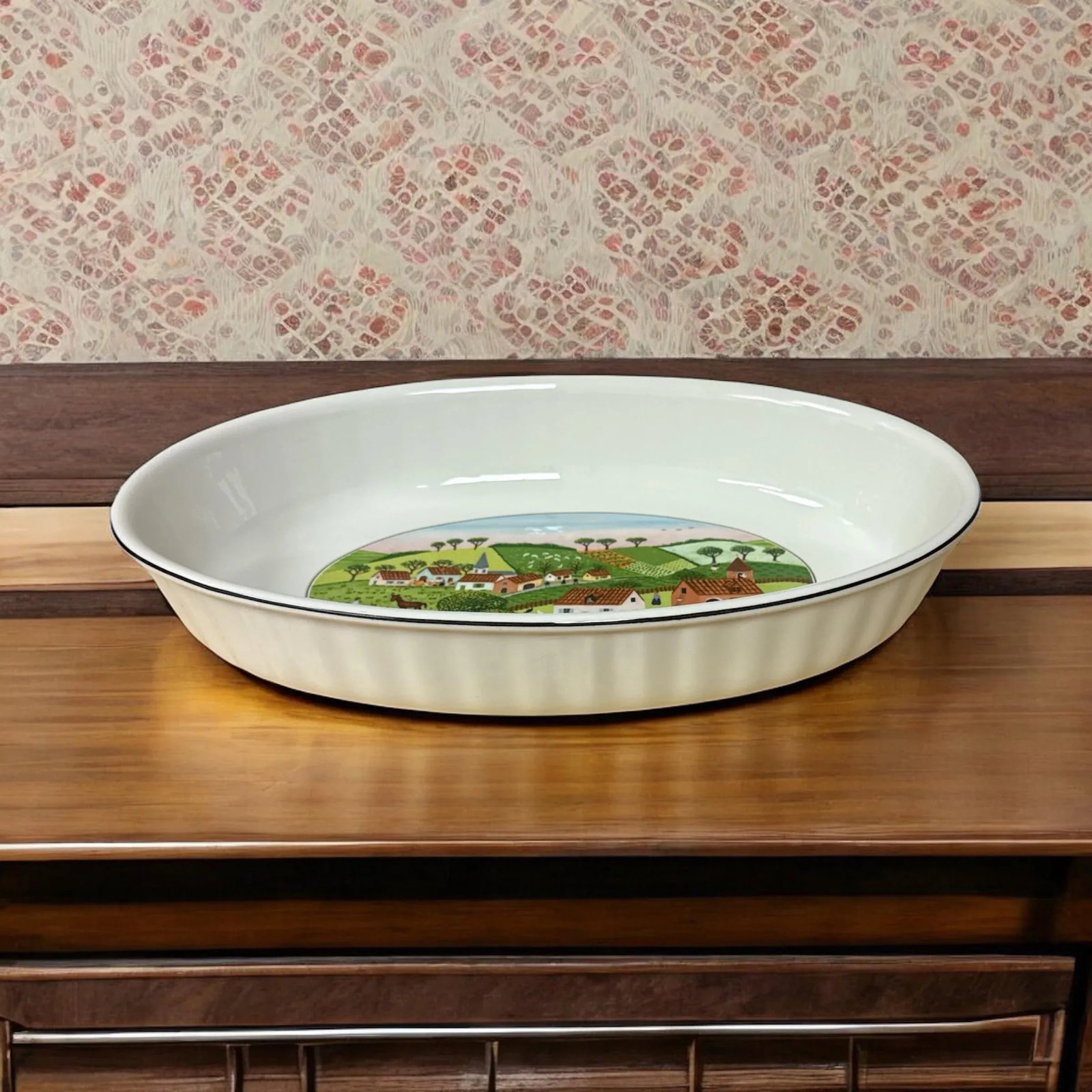 Villeroy & Boch Large Oval Casserole Porcelain Baker - 6