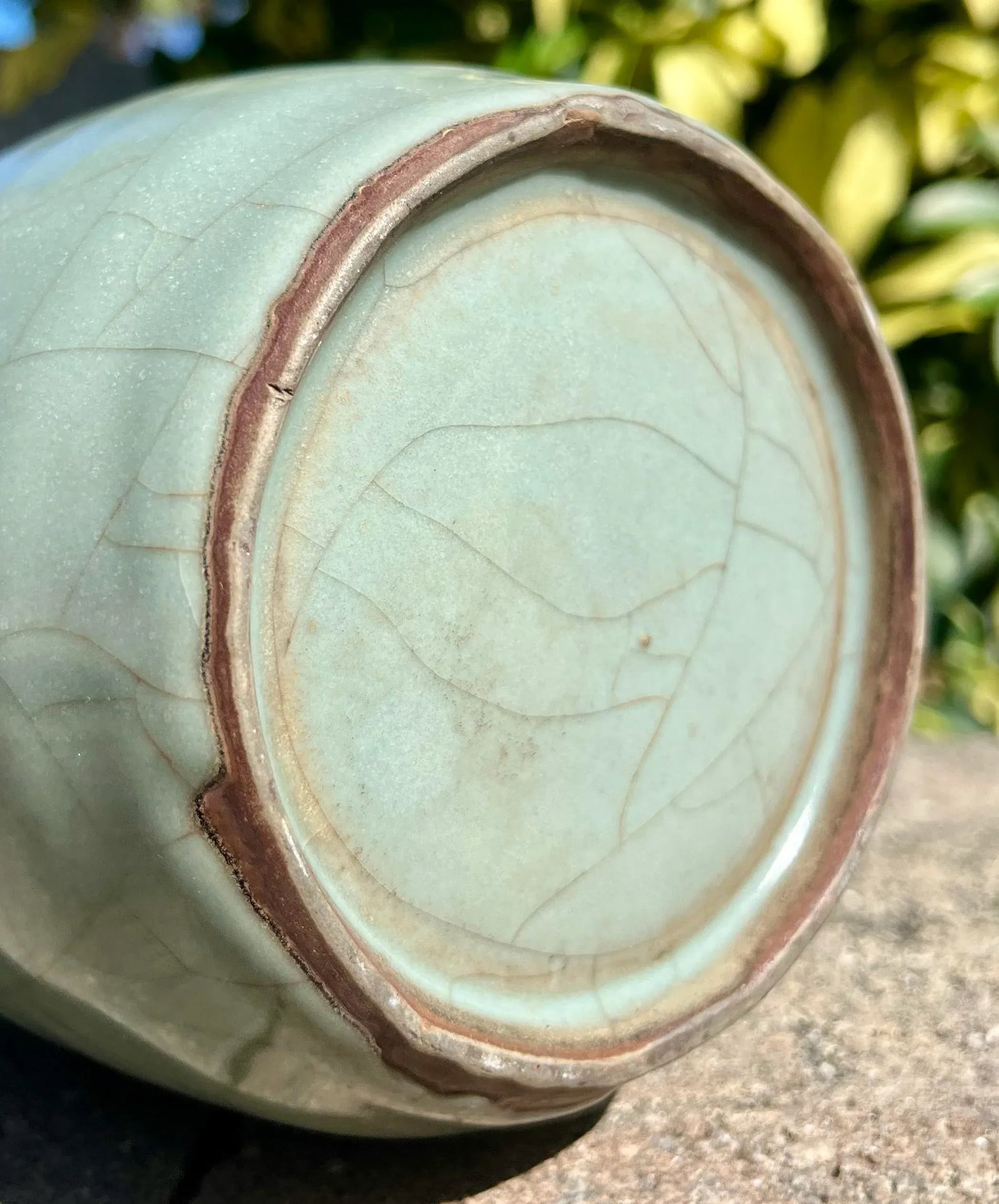 Early 20th Century Chinese Guan Type Porcelain Vase - 7