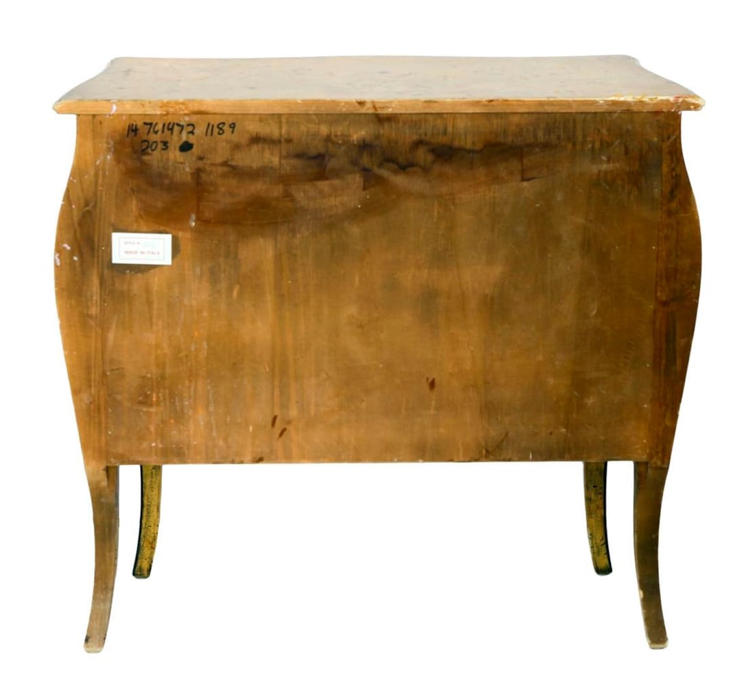 Vintage Italian Venetian Bombe Style Commode/Chest - 8