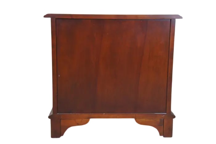 1980s Lexington Furniture Vintage Cherry Wood Goddard Block Front Chest of Drawers Nightstand or Sid - 8
