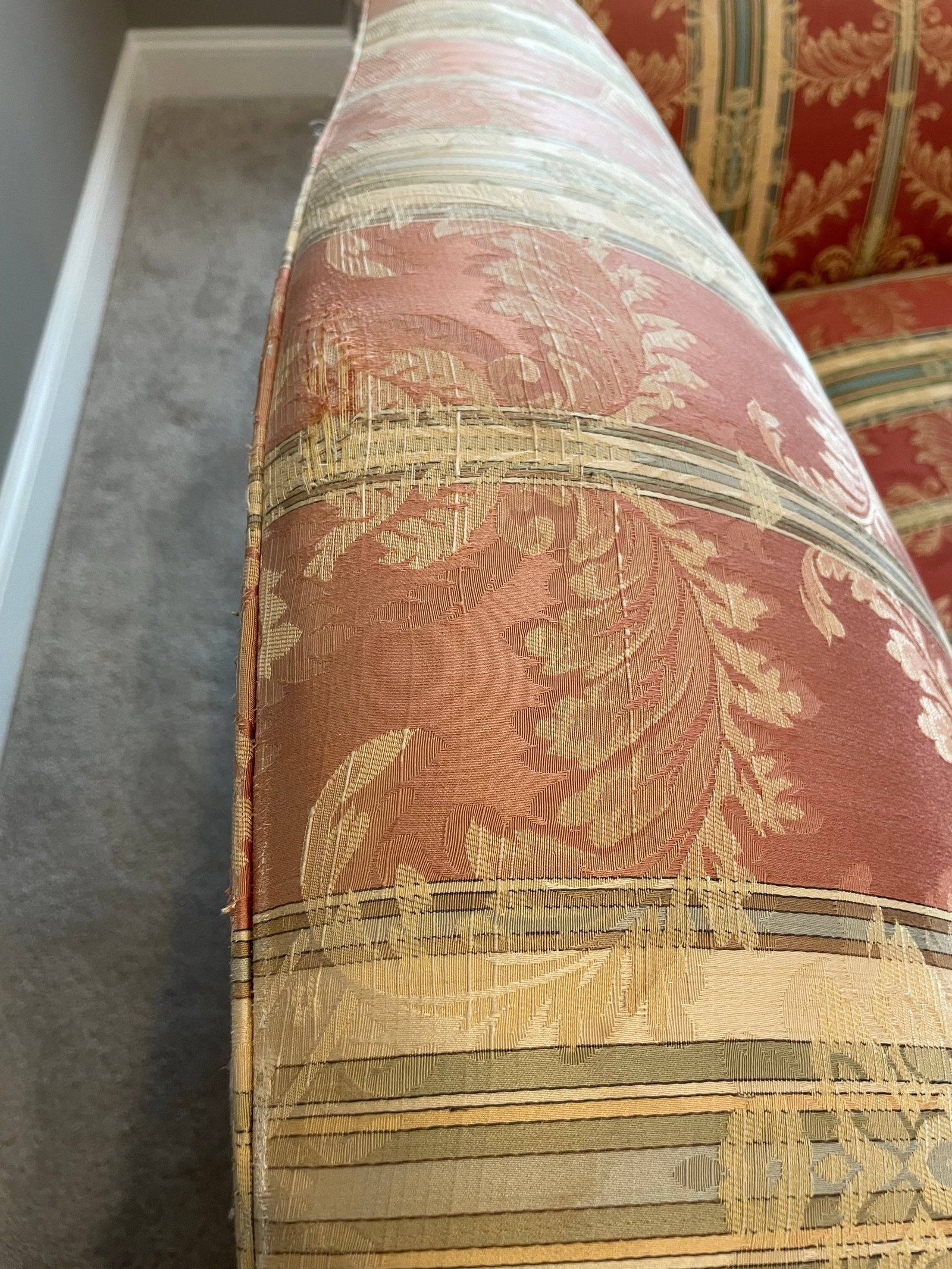 Southwood Chippendale Camelback Sofa - 10