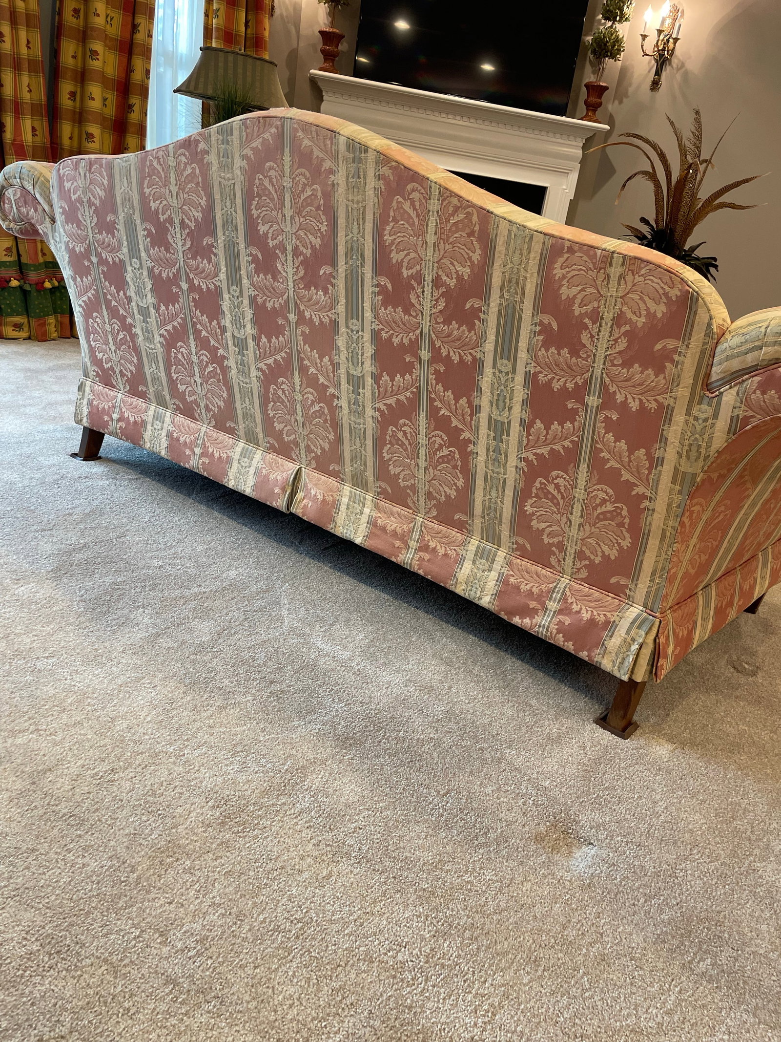 Southwood Chippendale Camelback Sofa - 2