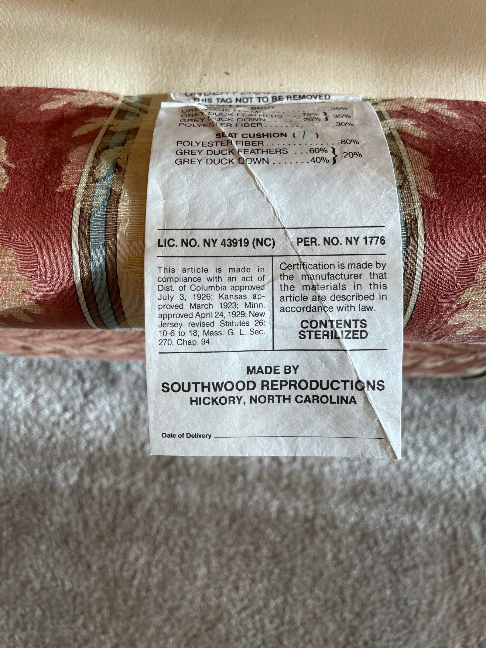 Southwood Chippendale Camelback Sofa - 4