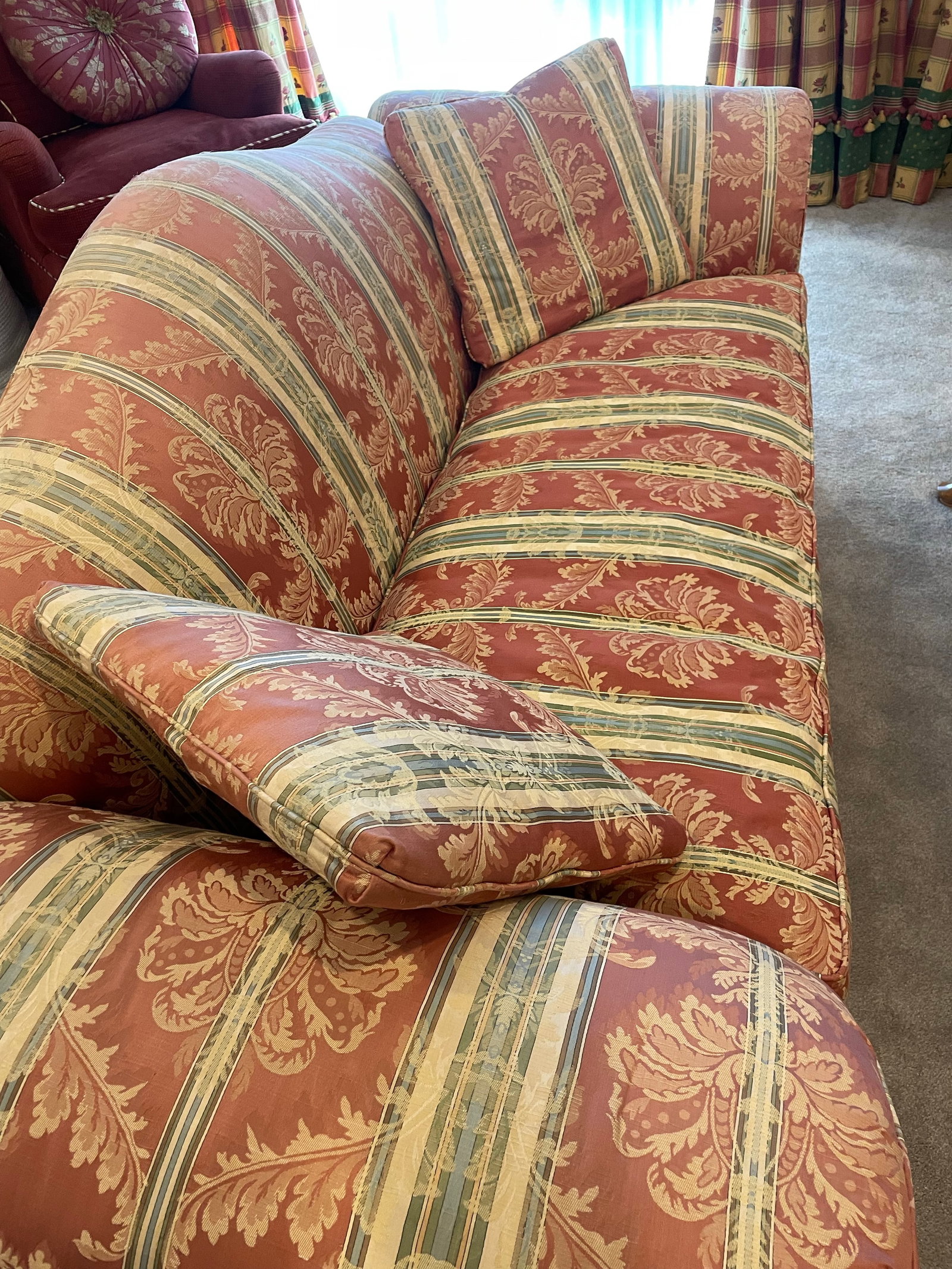 Southwood Chippendale Camelback Sofa - 9