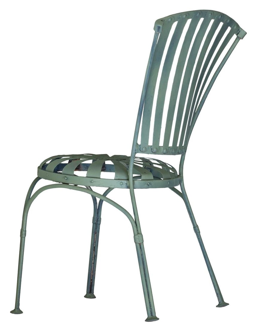 1930s Set of 4, Francois Carre Garden Chairs, Attributed - 14