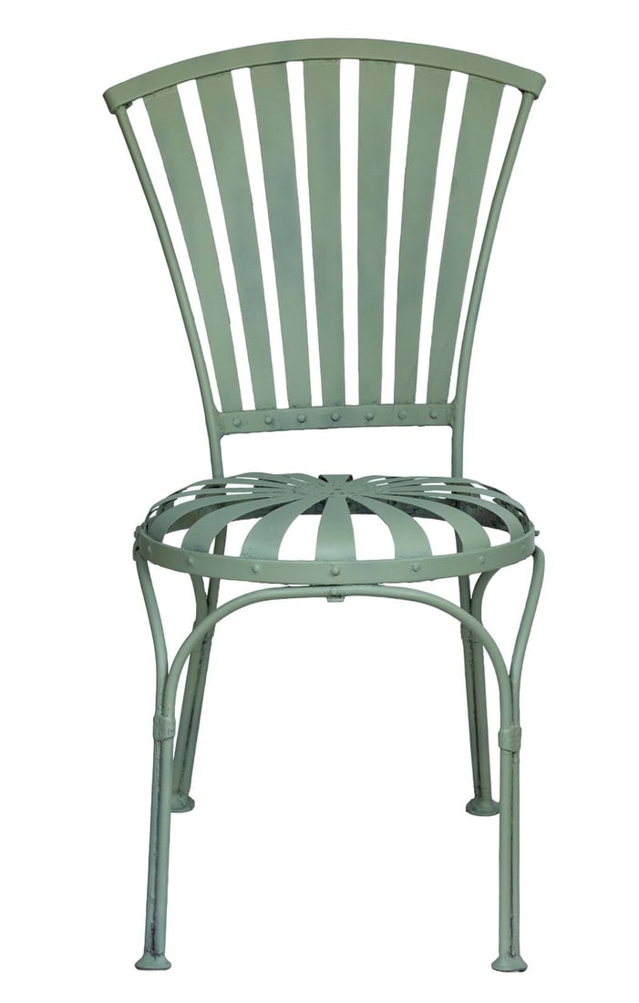 1930s Set of 4, Francois Carre Garden Chairs, Attributed - 5