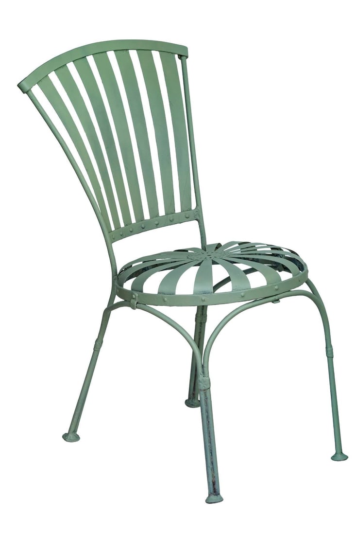 1930s Set of 4, Francois Carre Garden Chairs, Attributed - 6