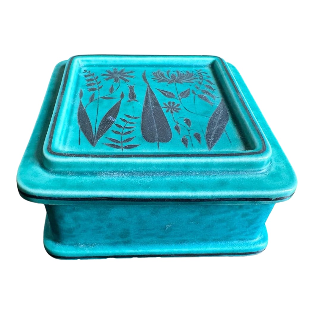 1940s Wilhelm Kage for Gustavsberg 'Argenta' Trinket Box / Sweden (1 of 6)